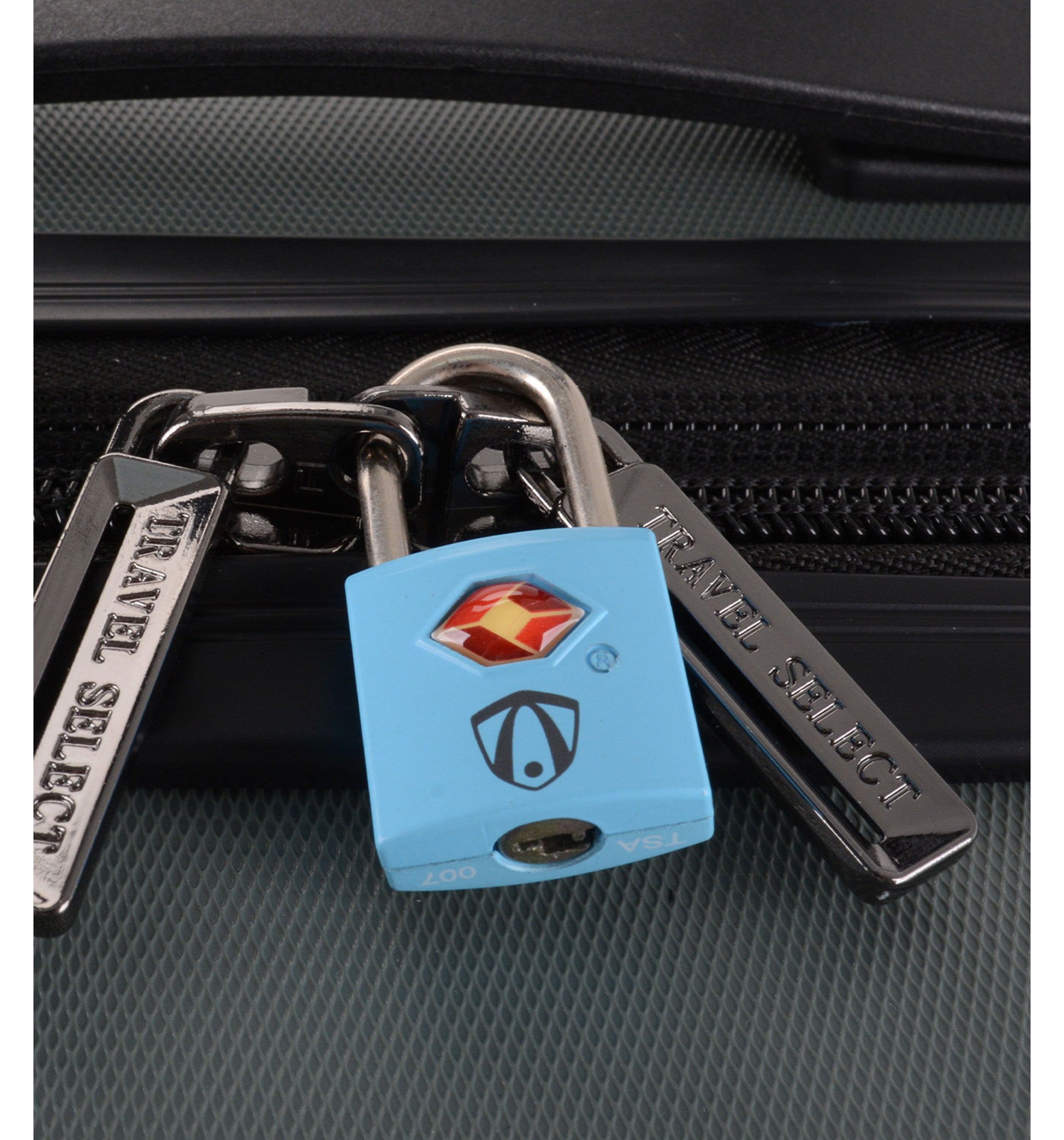 TRAVELERS CHOICETSA KEY PADLOCK BLUE