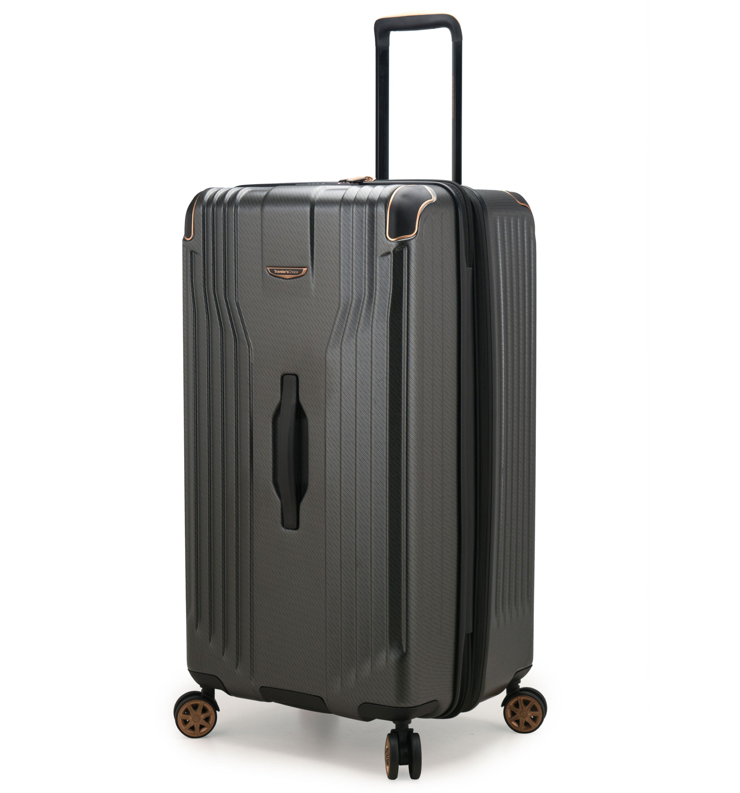 TRAVELERS CHOICECONTINENT ADVENTURER CARBON GREY 30IN (TRUNK) LUGGAGE