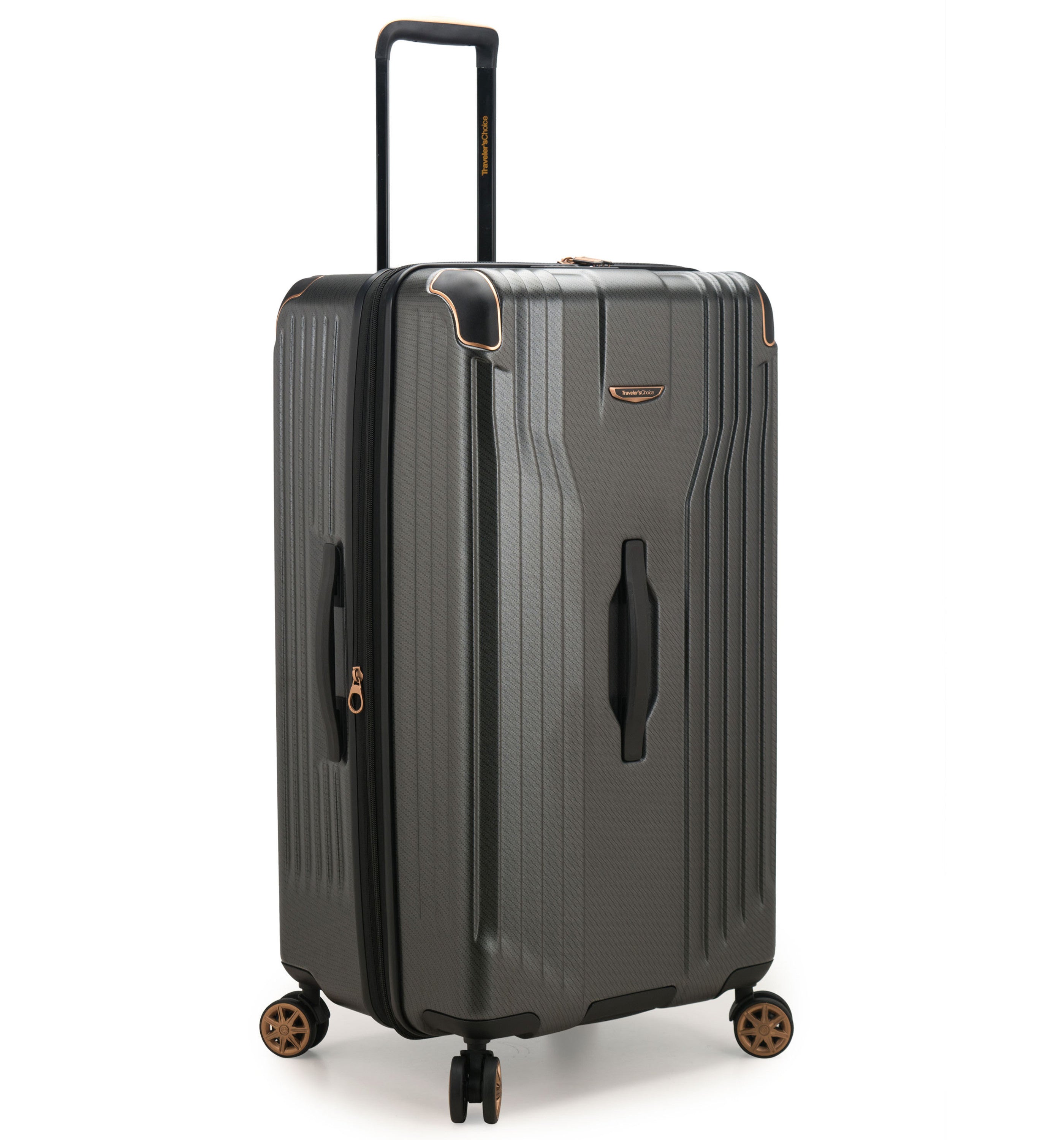 TRAVELERS CHOICECONTINENT ADVENTURER CARBON GREY 30IN (TRUNK) LUGGAGE