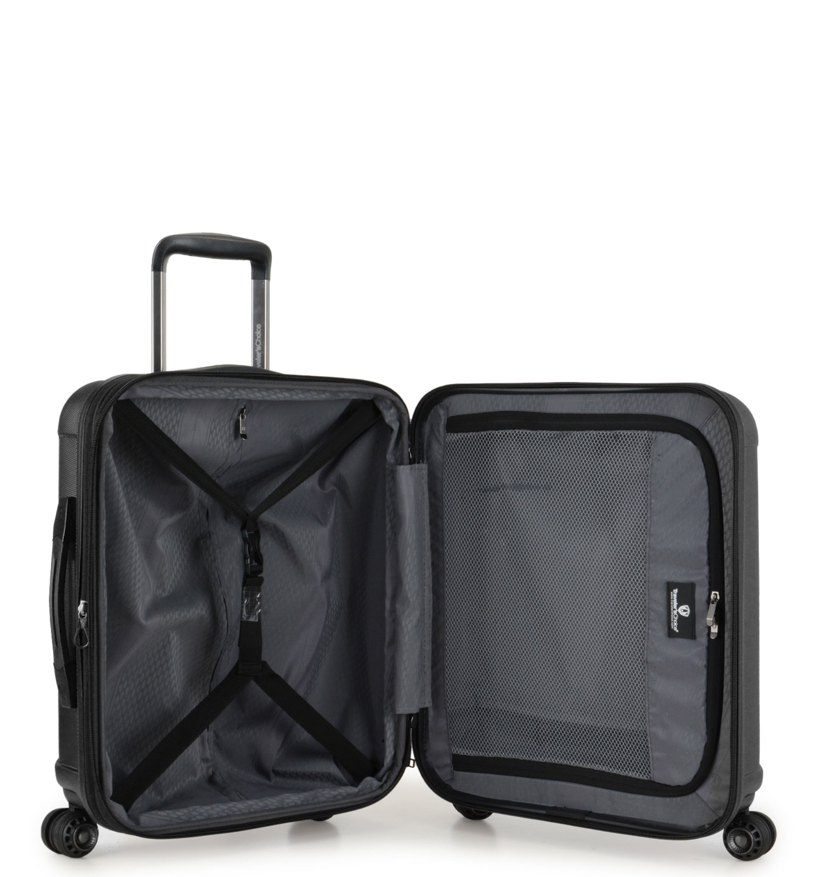TRAVELERS CHOICEART OF TRAVEL 2 BLACK 21IN (S) LUGGAGE