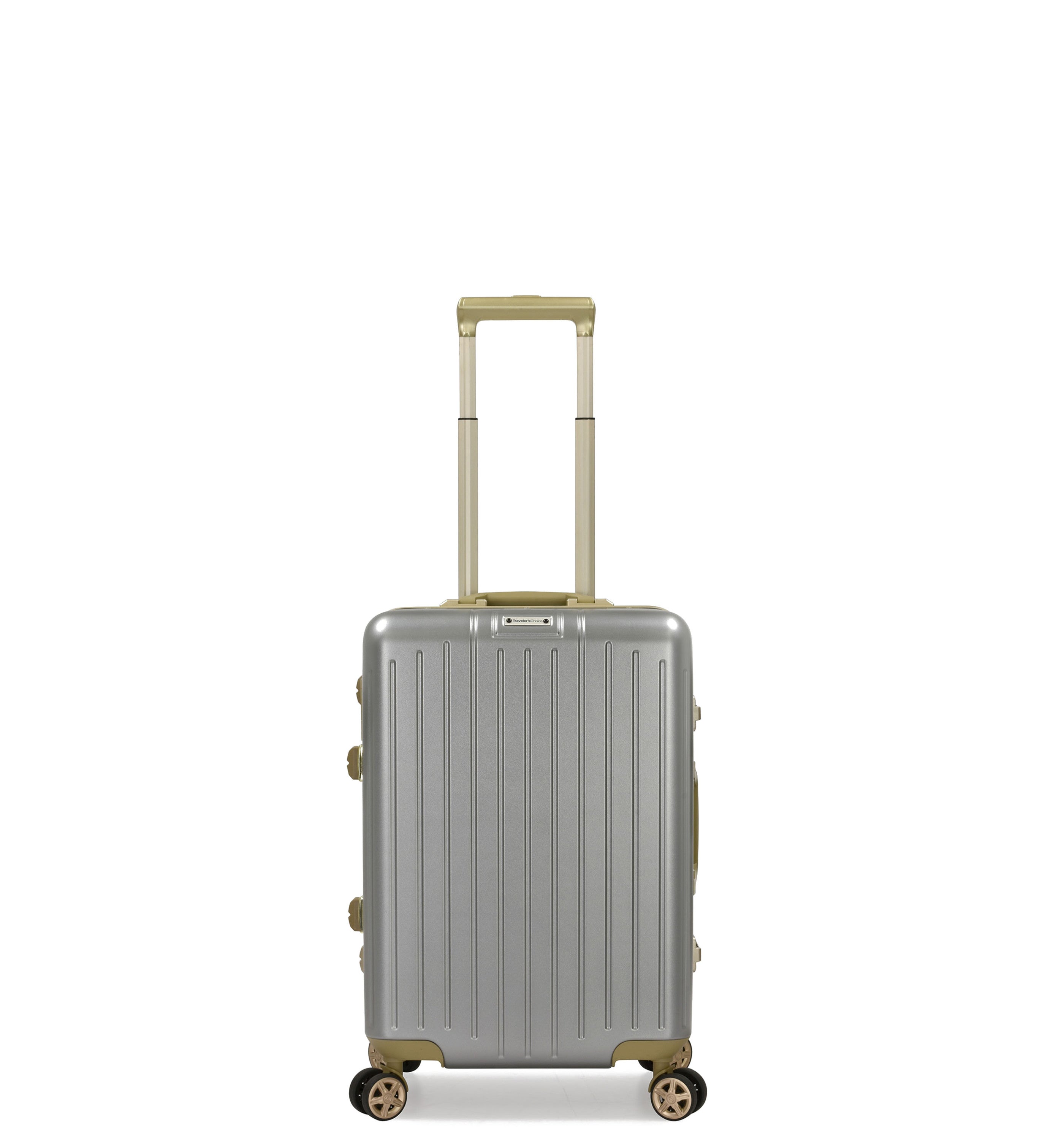 TRAVELERS CHOICEMONAGHAN SILVER 21IN (S) LUGGAGE