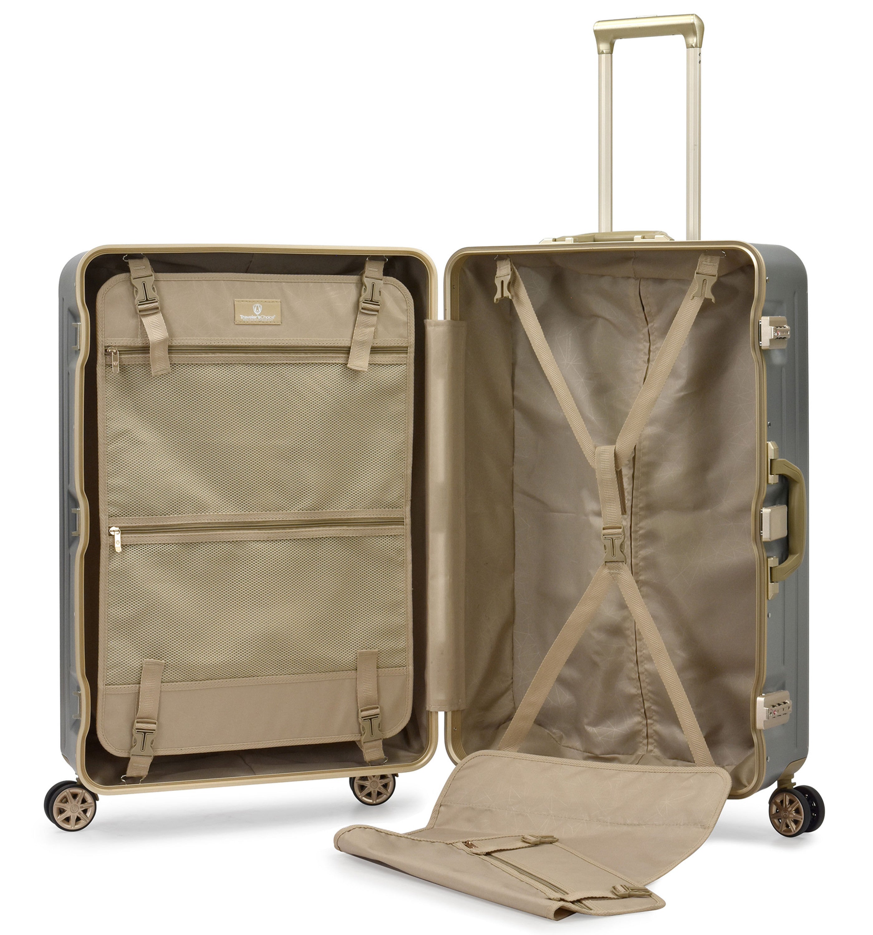 TRAVELERS CHOICEMONAGHAN SILVER 29IN (L) LUGGAGE