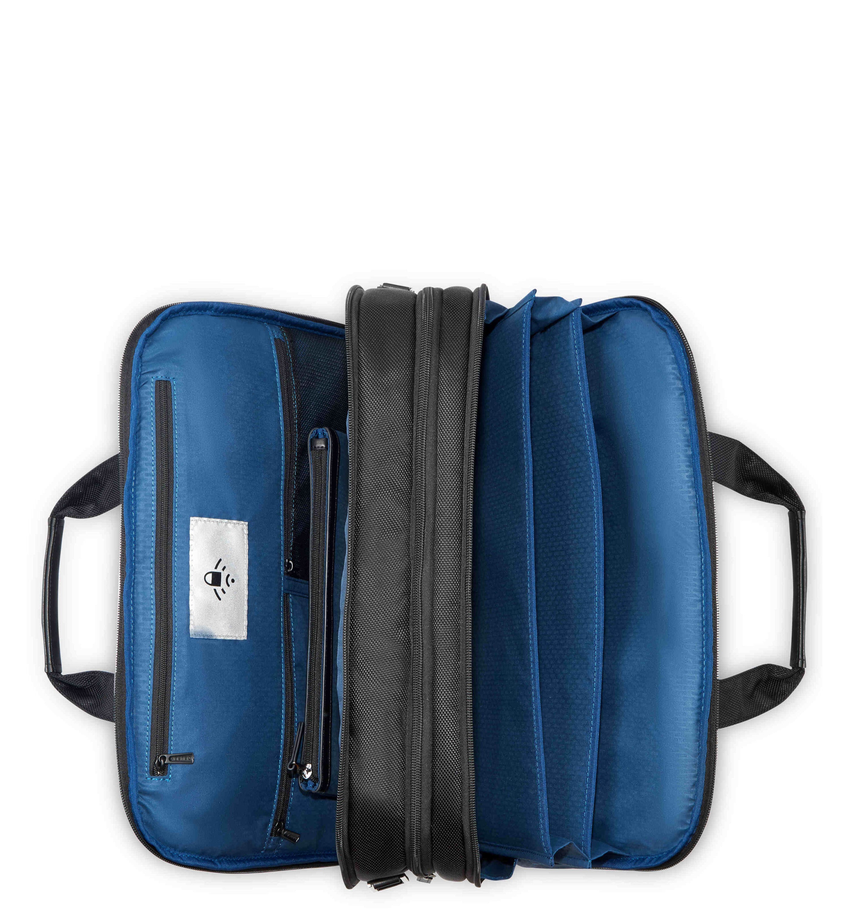 DELSEY PARISWagram 2-CPT 15.6" Black Satchel Bag