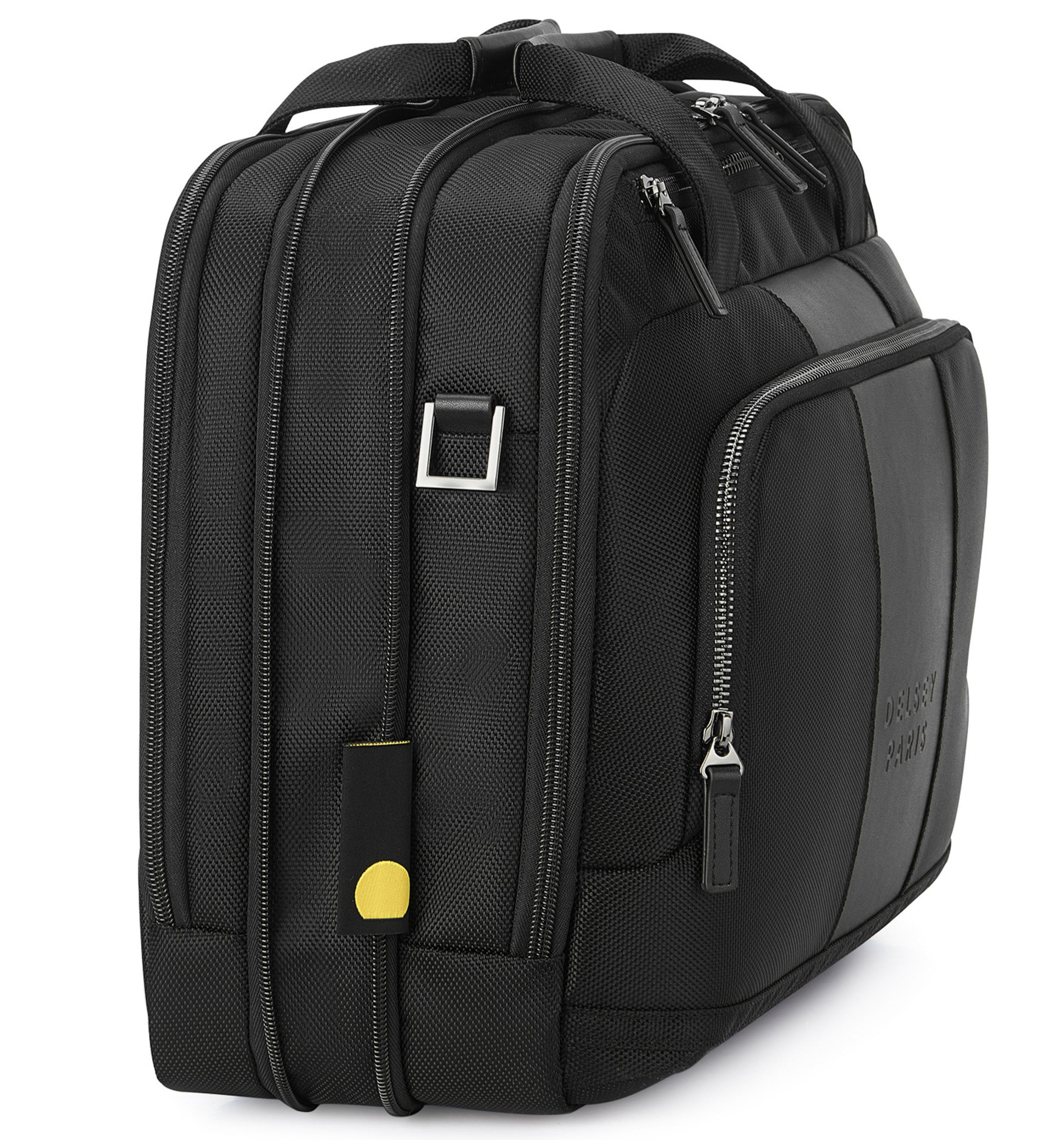 DELSEY PARISWagram 2-CPT 15.6" Black Satchel Bag