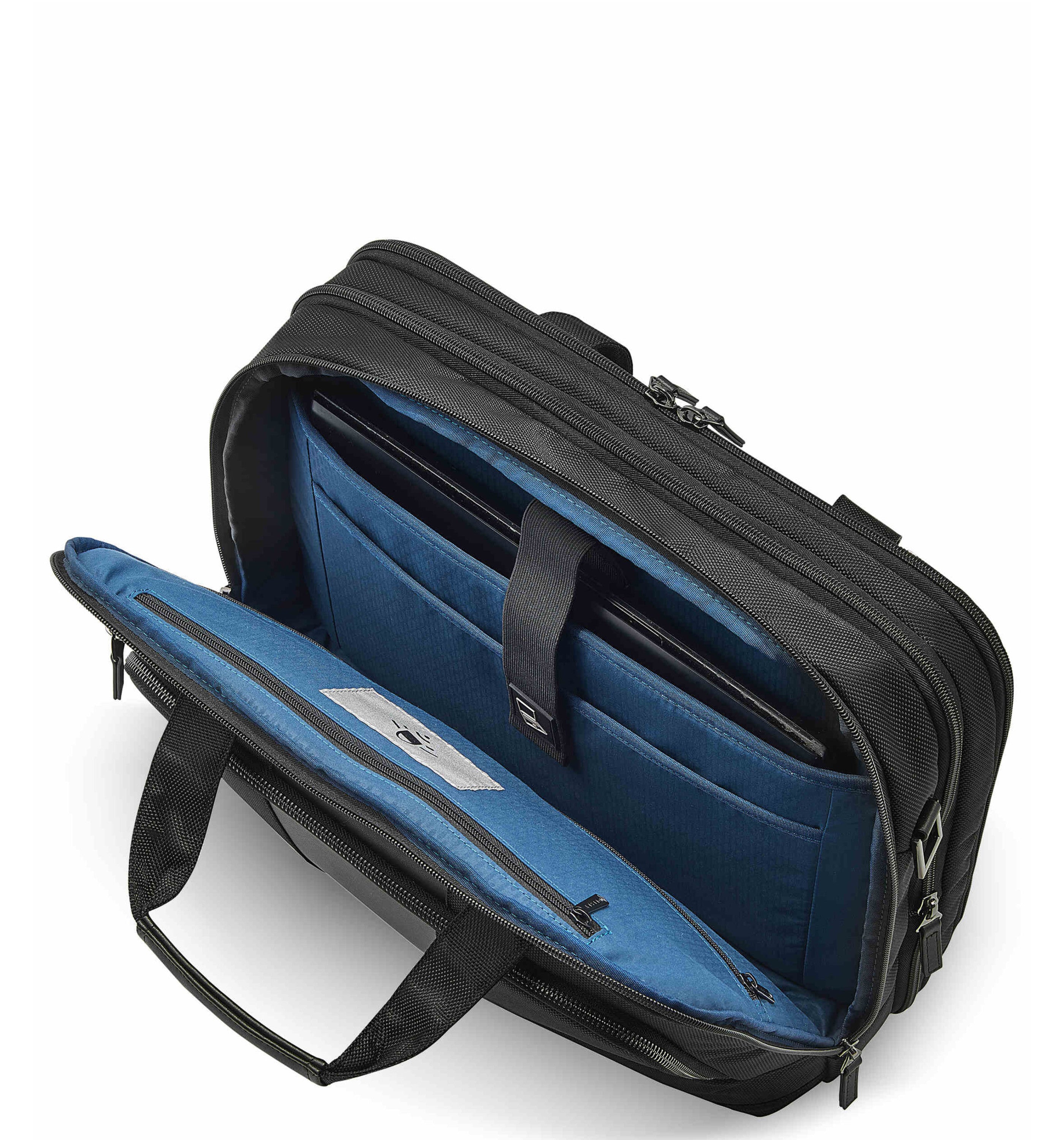 DELSEY PARISWagram 2-CPT 15.6" Black Satchel Bag