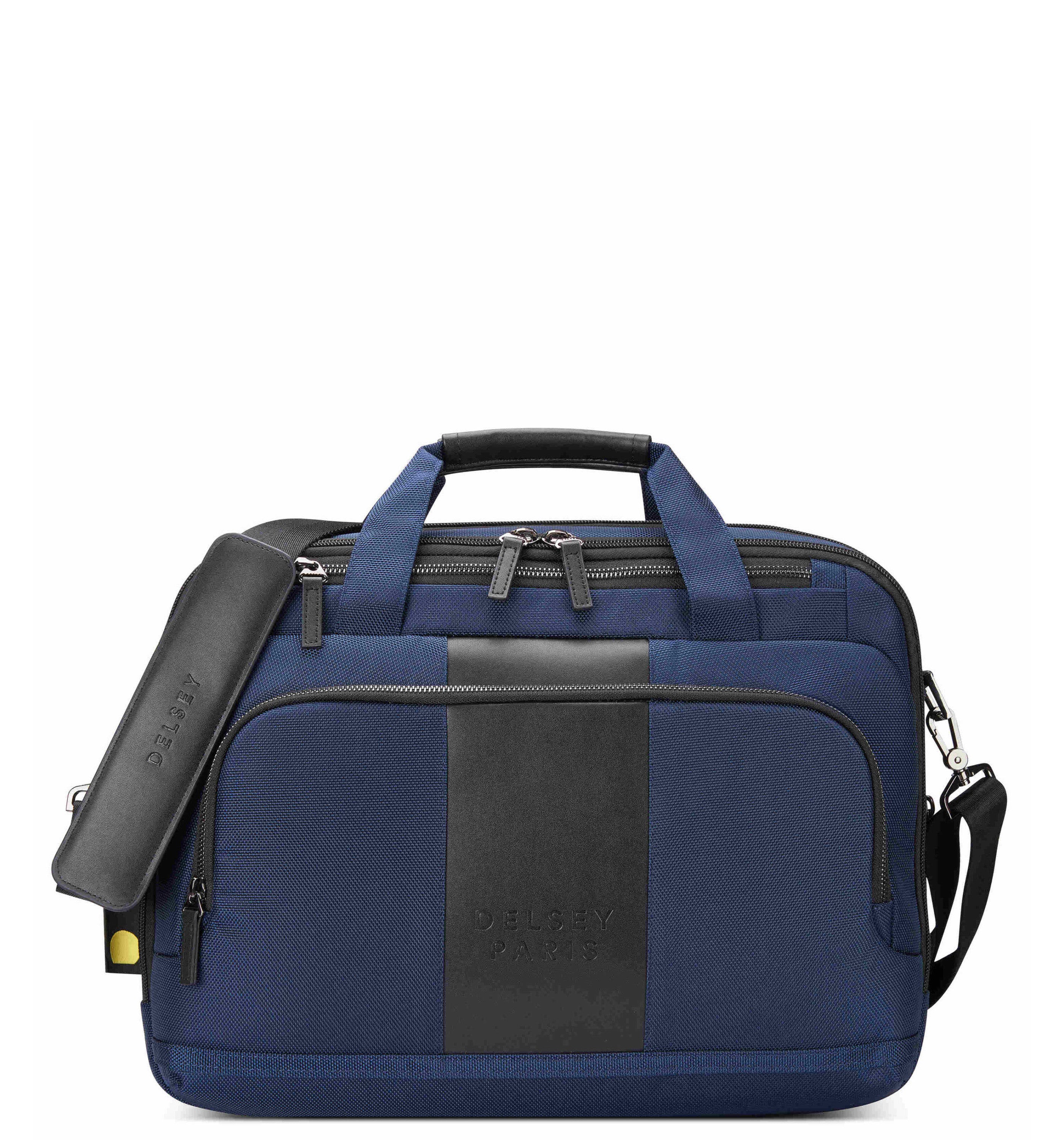 DELSEY PARISWagram 2-CPT 15.6" Navy Satchel Bag