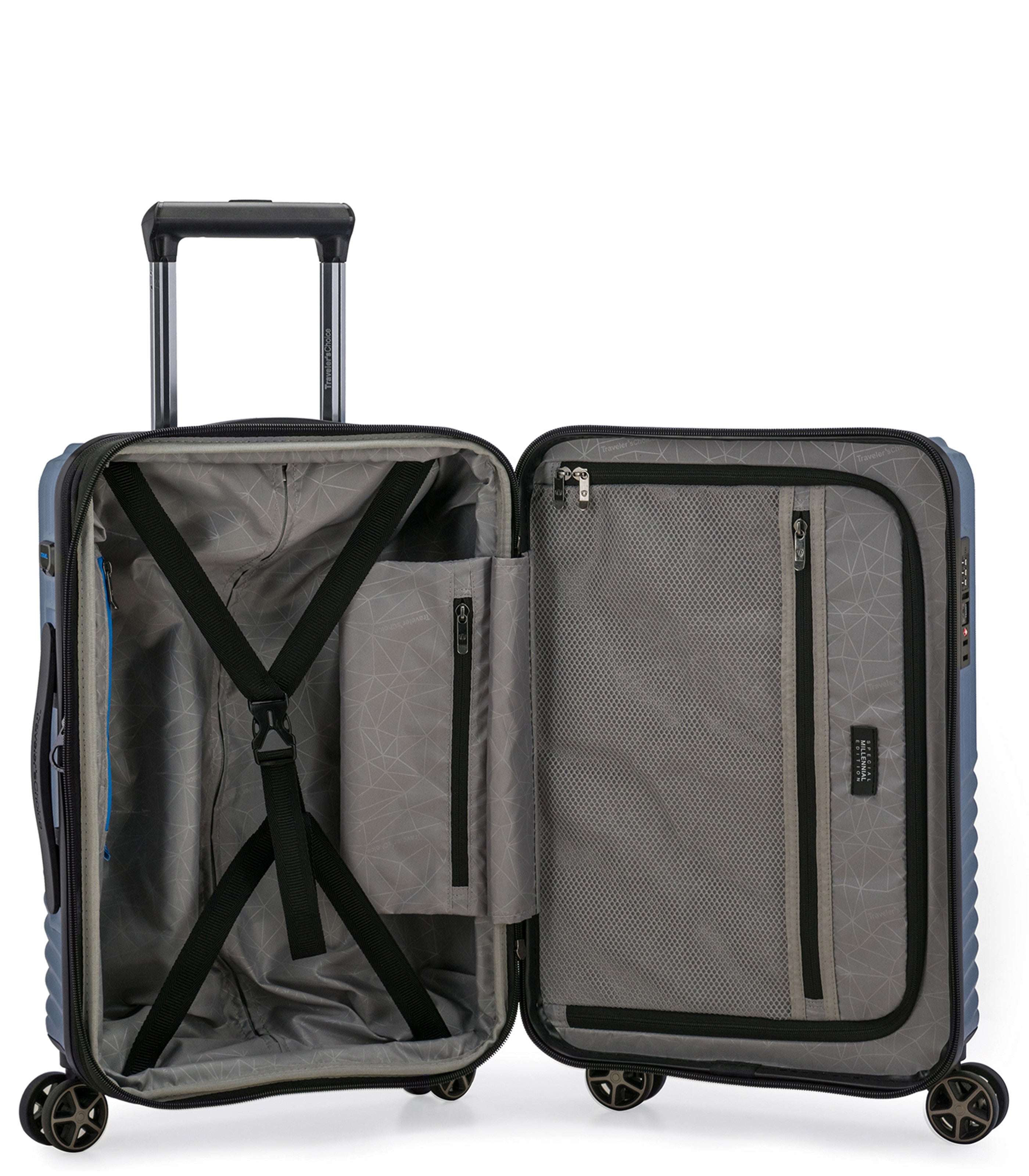 TRAVELERS CHOICETRAVELER'S CHOICE MONTENEGRO NAVY 21IN (S) LUGGAGE