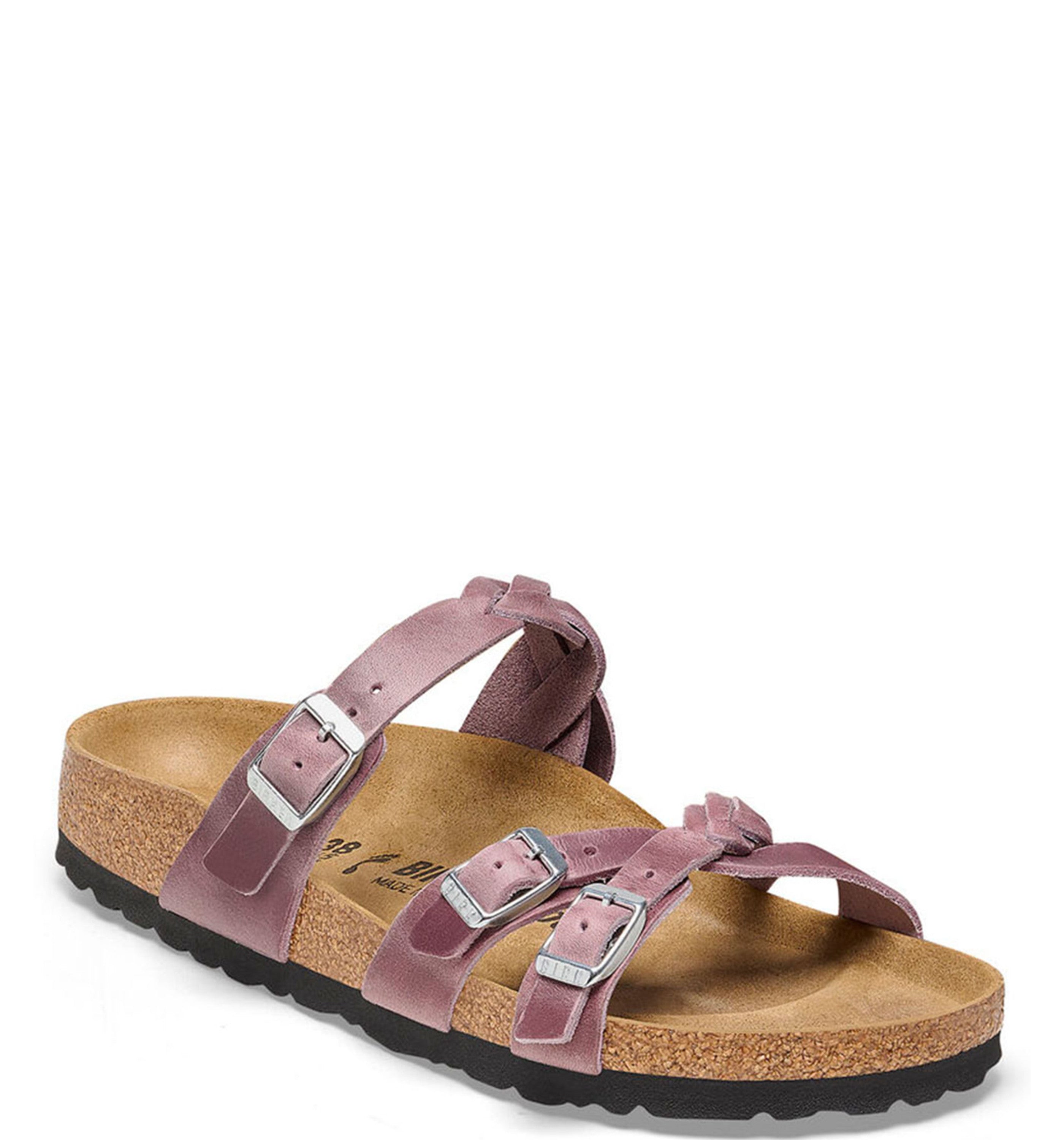 BIRKENSTOCKFranca Braided Oiled Leather Womens