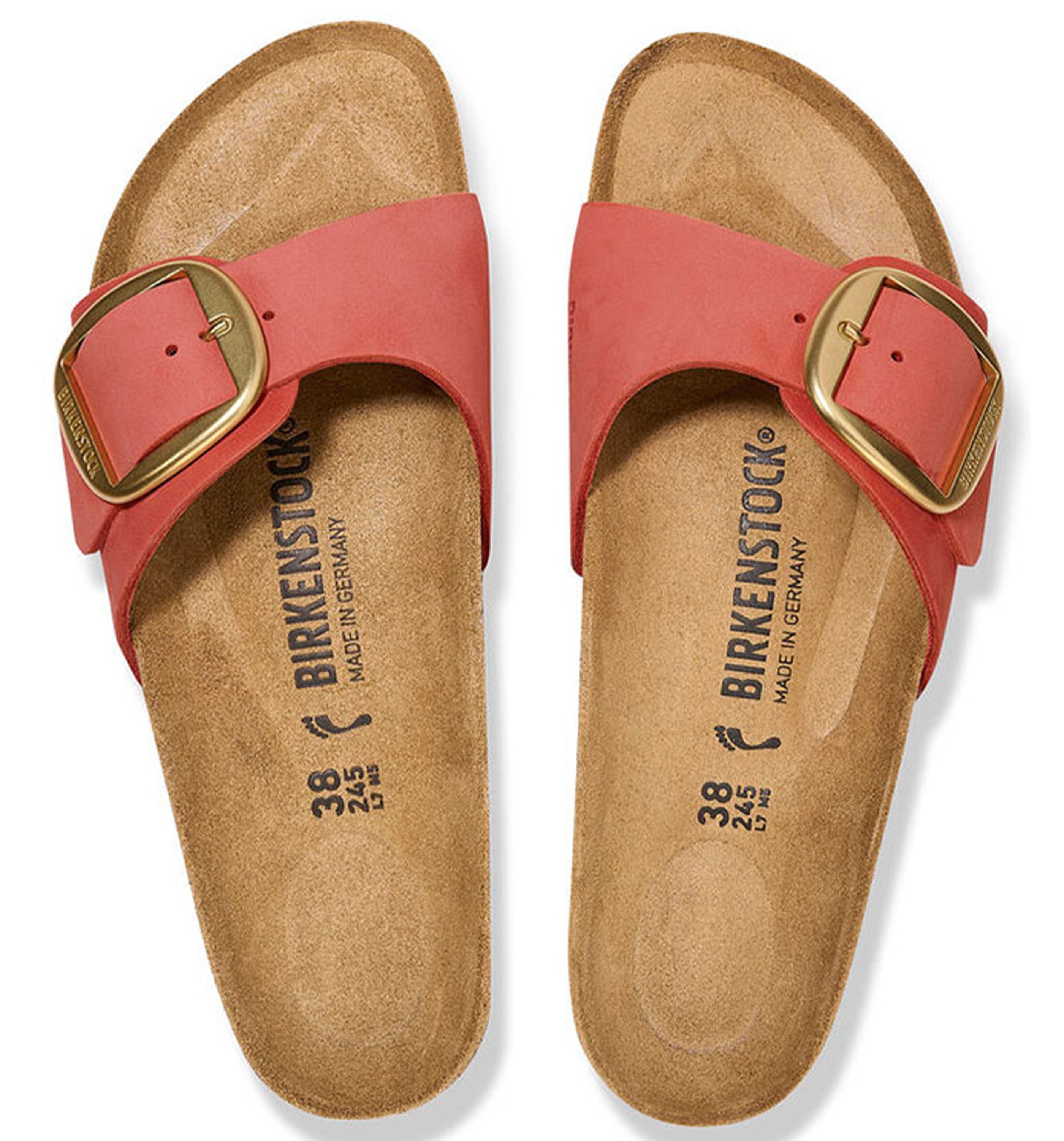 BIRKENSTOCKMadrid Big Buckle Nubuck Womens