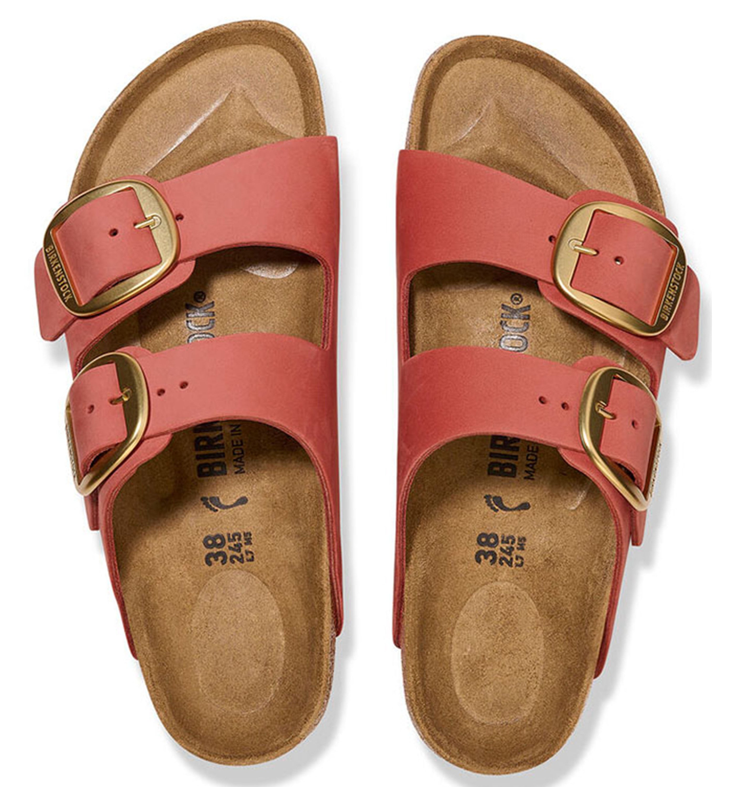 BIRKENSTOCKArizona Big Buckle Nubuck Womens