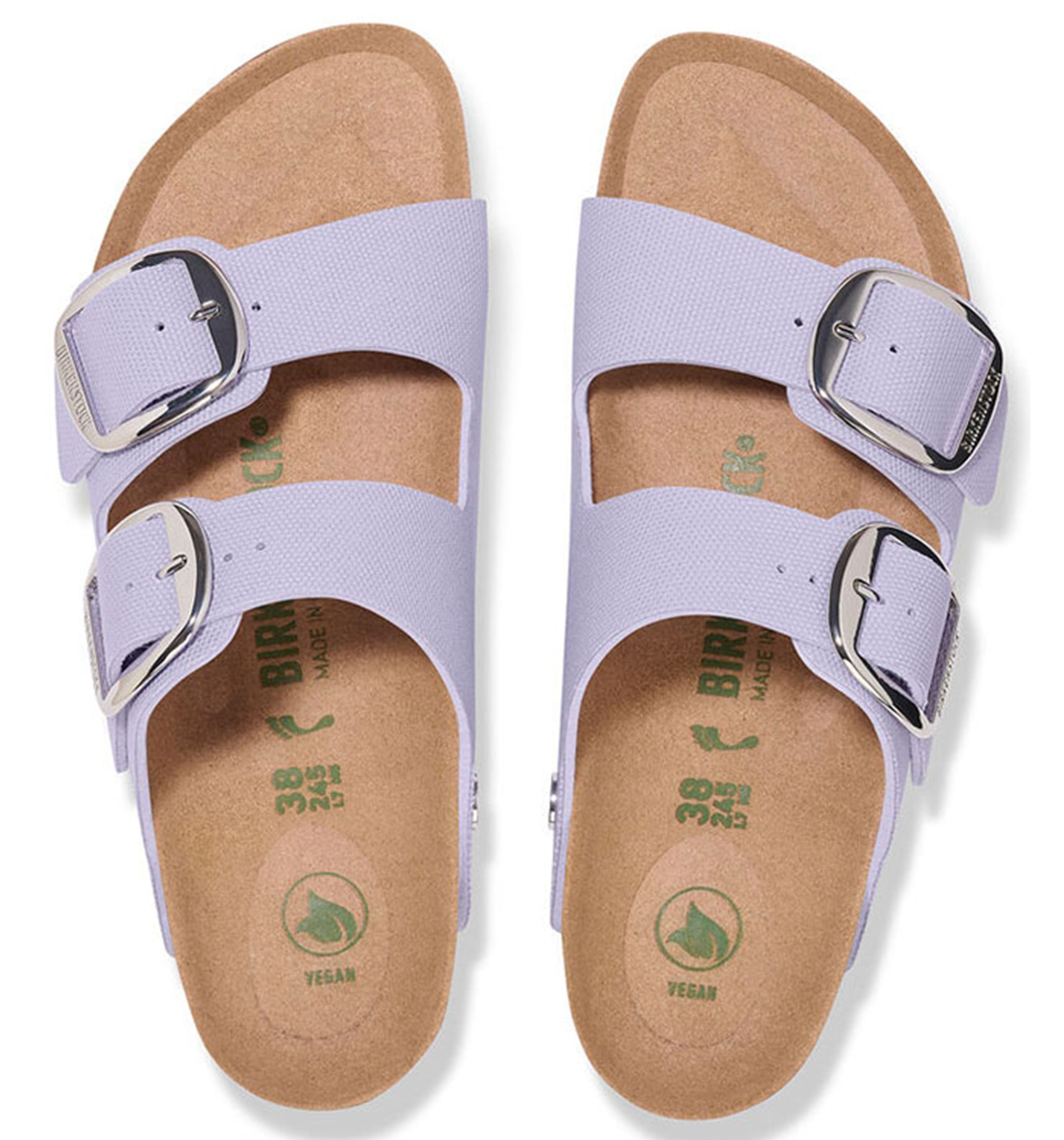 BIRKENSTOCKArizona Big Buckle Rivet Logo Vegan Canvas Womens