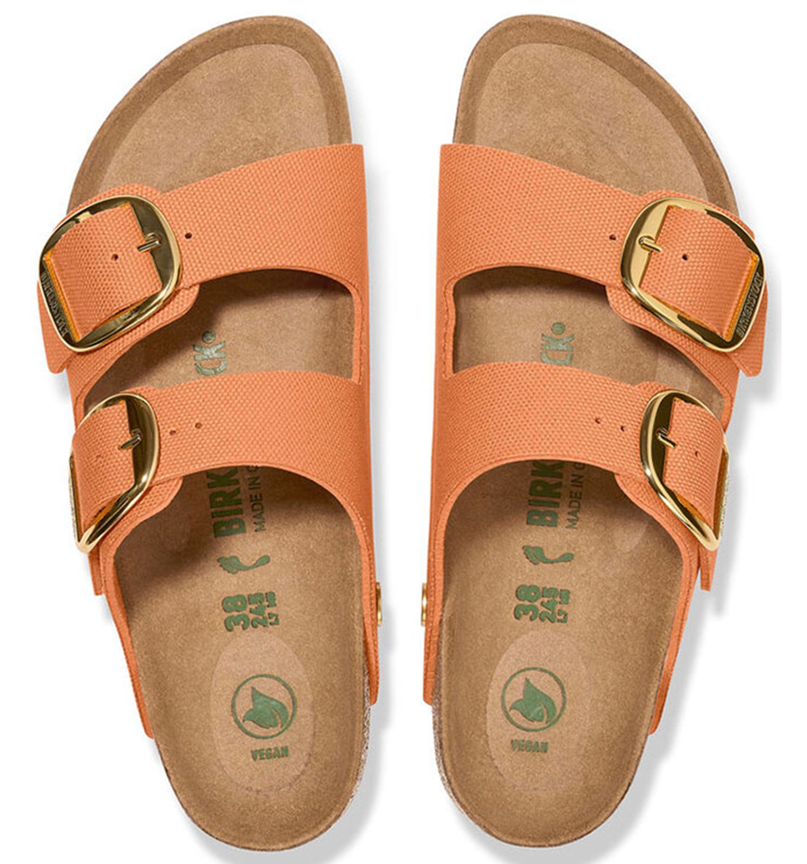 BIRKENSTOCKArizona Big Buckle Rivet Logo Vegan Canvas Womens