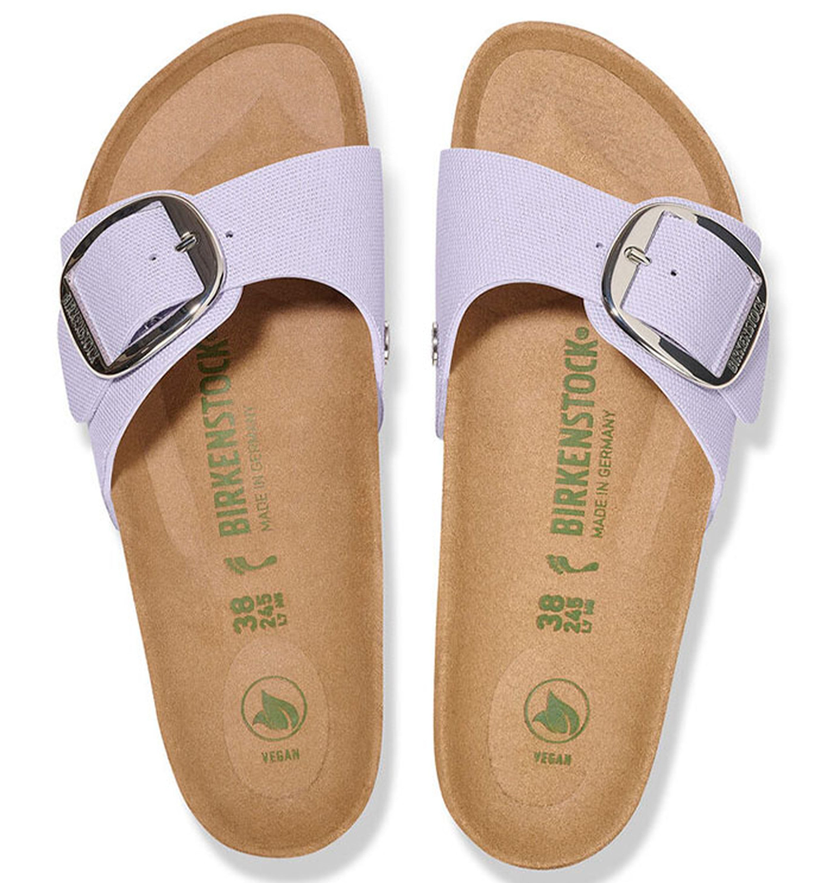 BIRKENSTOCKMadrid Big Buckle Rivet Logo Vegan Canvas Womens