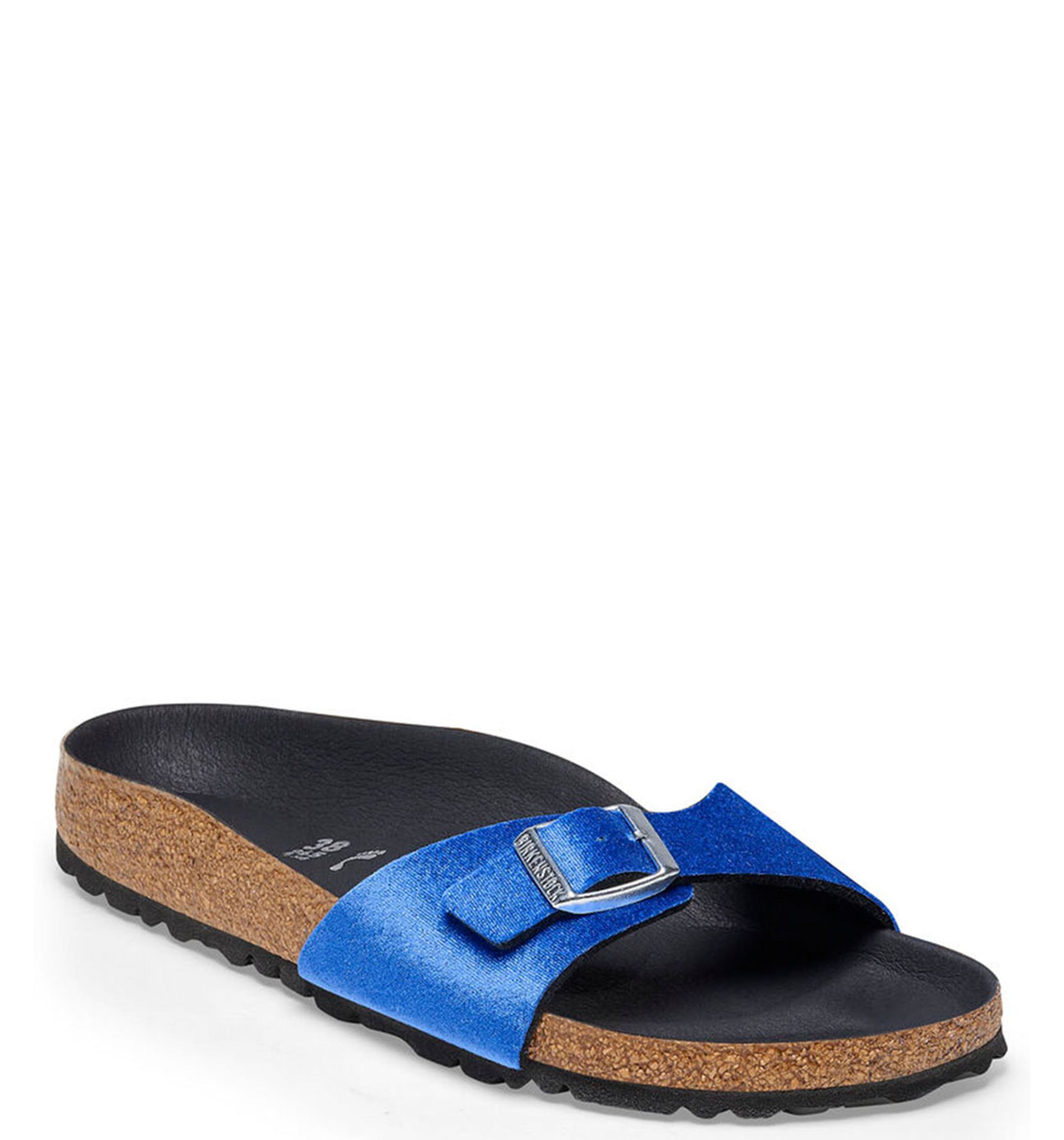 BIRKENSTOCKMadrid Rivet Logo Vegan Velvet Decorum Womens