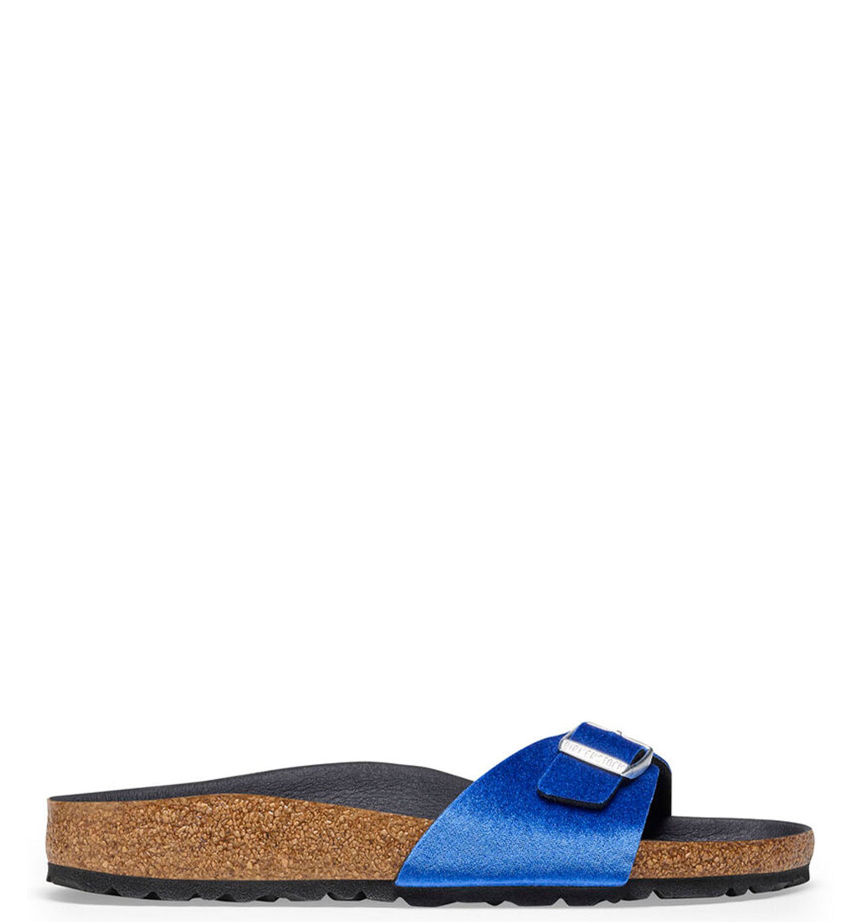 BIRKENSTOCKMadrid Rivet Logo Vegan Velvet Decorum Womens