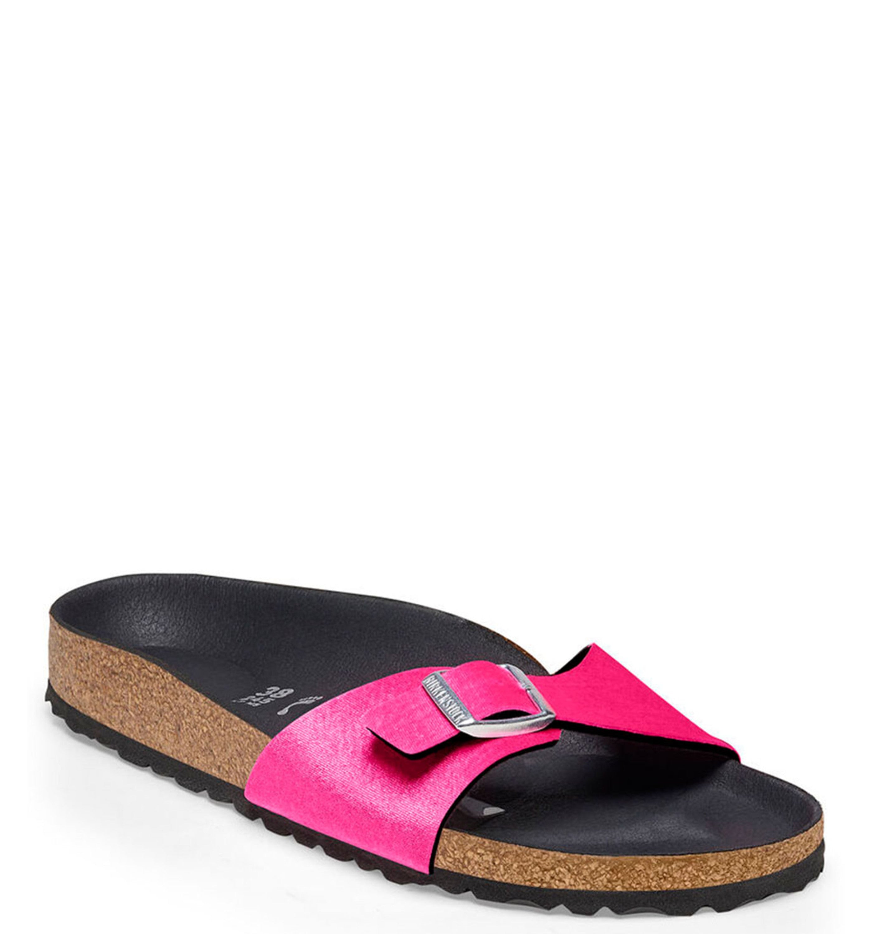 BIRKENSTOCKMadrid Rivet Logo Vegan Velvet Decorum Womens