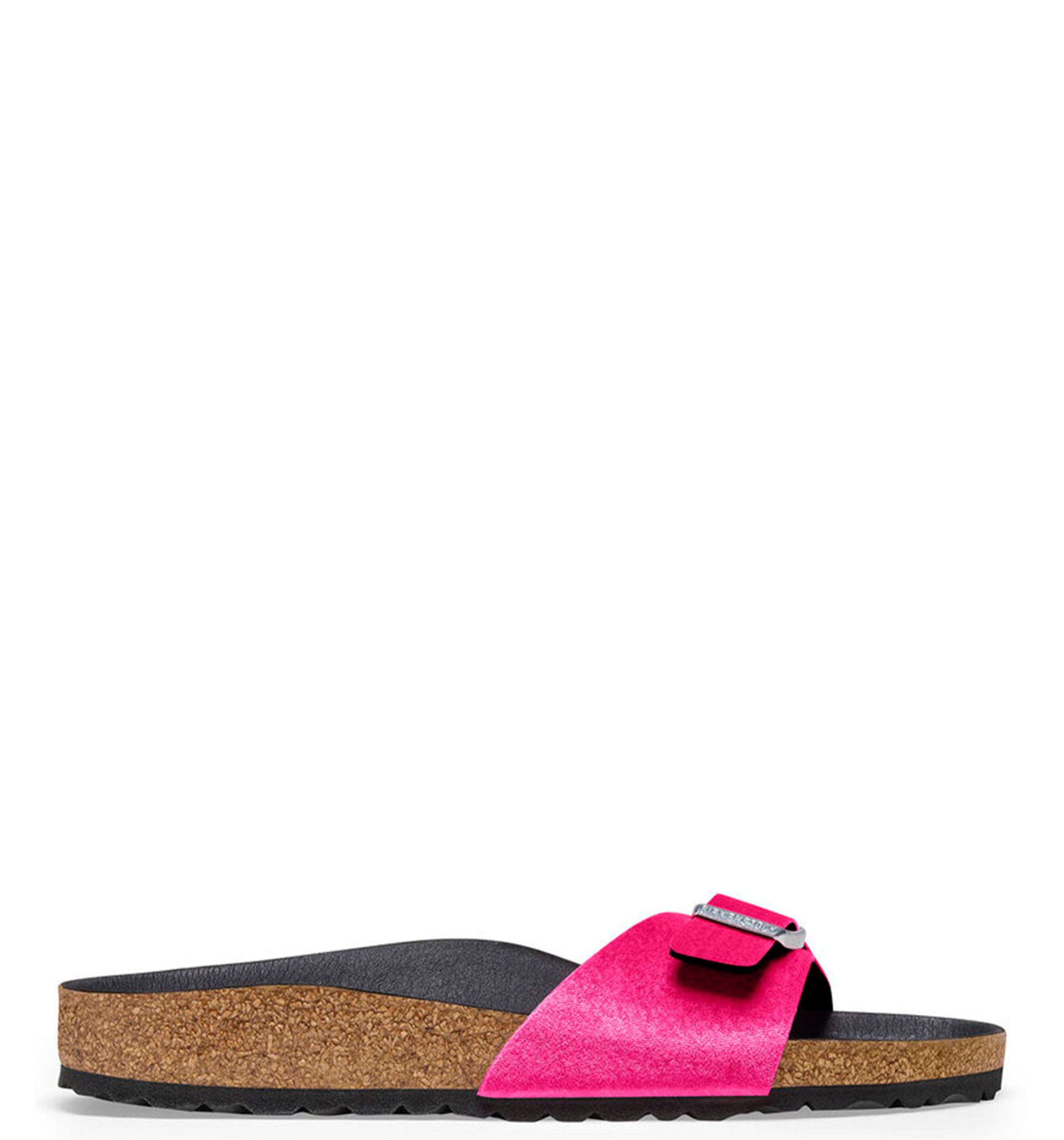 BIRKENSTOCKMadrid Rivet Logo Vegan Velvet Decorum Womens