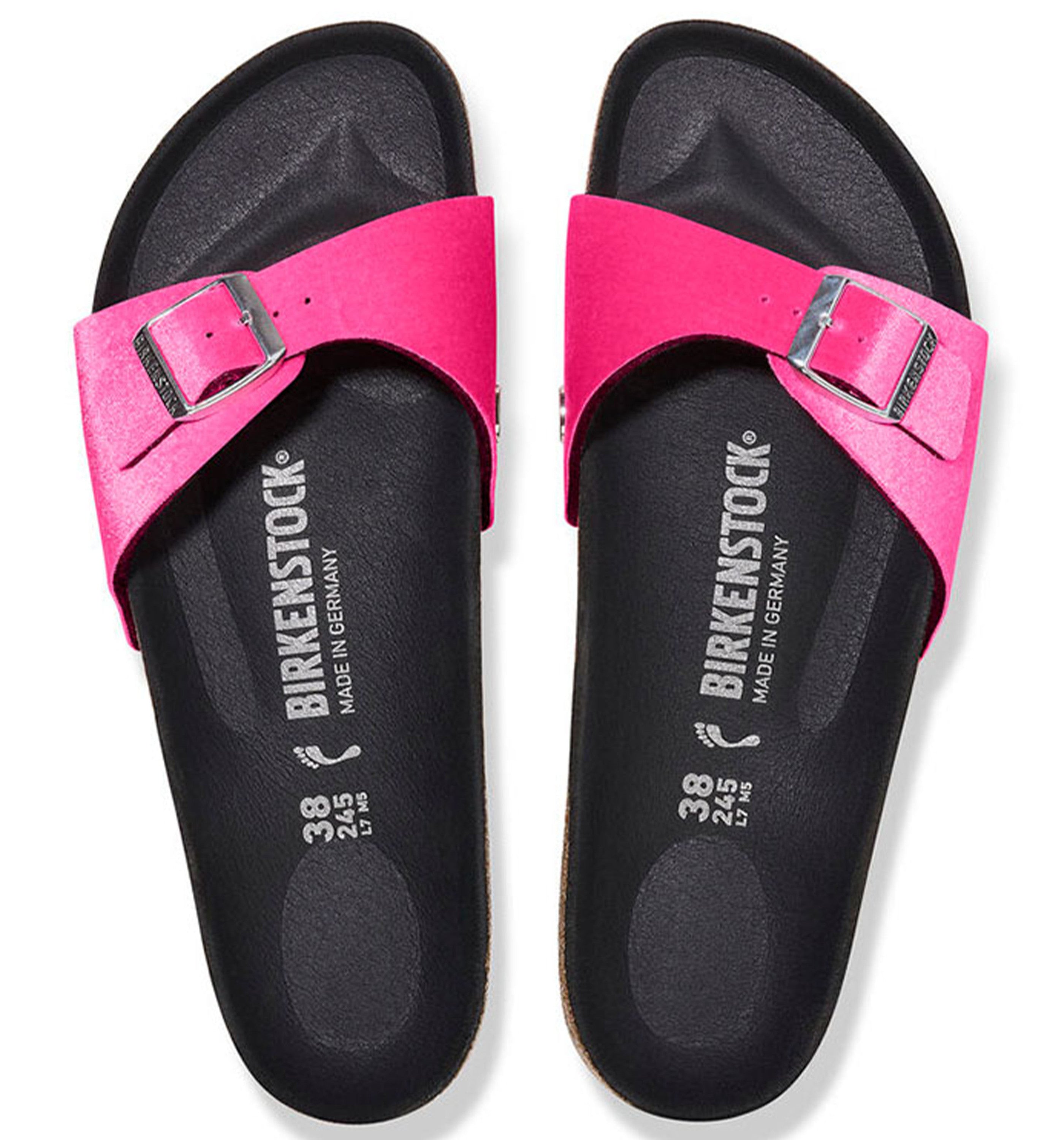 BIRKENSTOCKMadrid Rivet Logo Vegan Velvet Decorum Womens