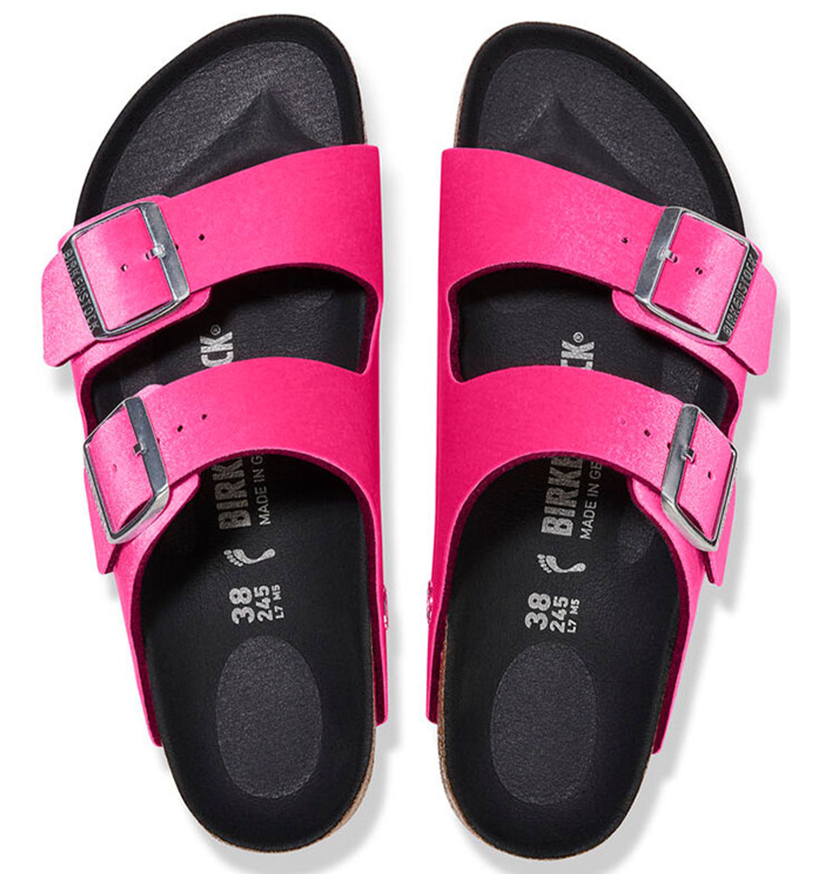 BIRKENSTOCKArizona Rivet Logo Vegan Velvet Decorum Womens