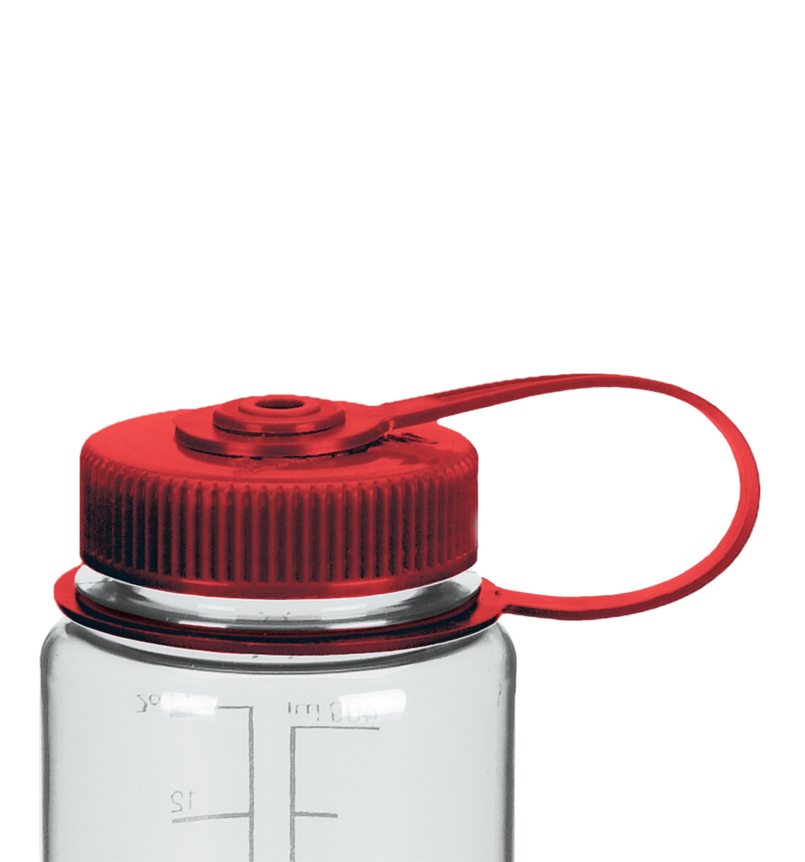 NALGENE16oz Wm Clear W/Red Cap, Sustain Accessories
