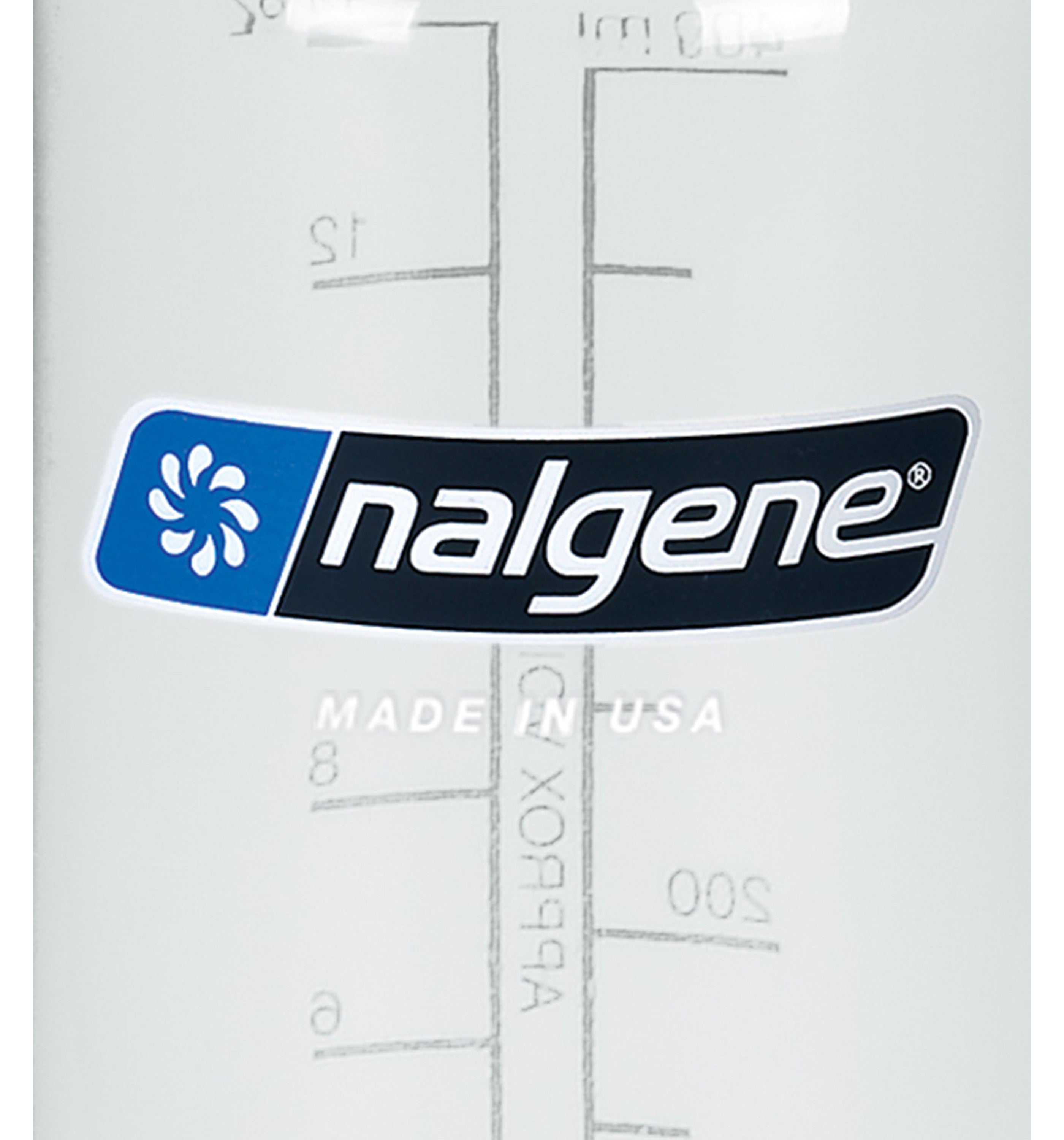 NALGENE16oz Wm Clear W/Red Cap, Sustain Accessories