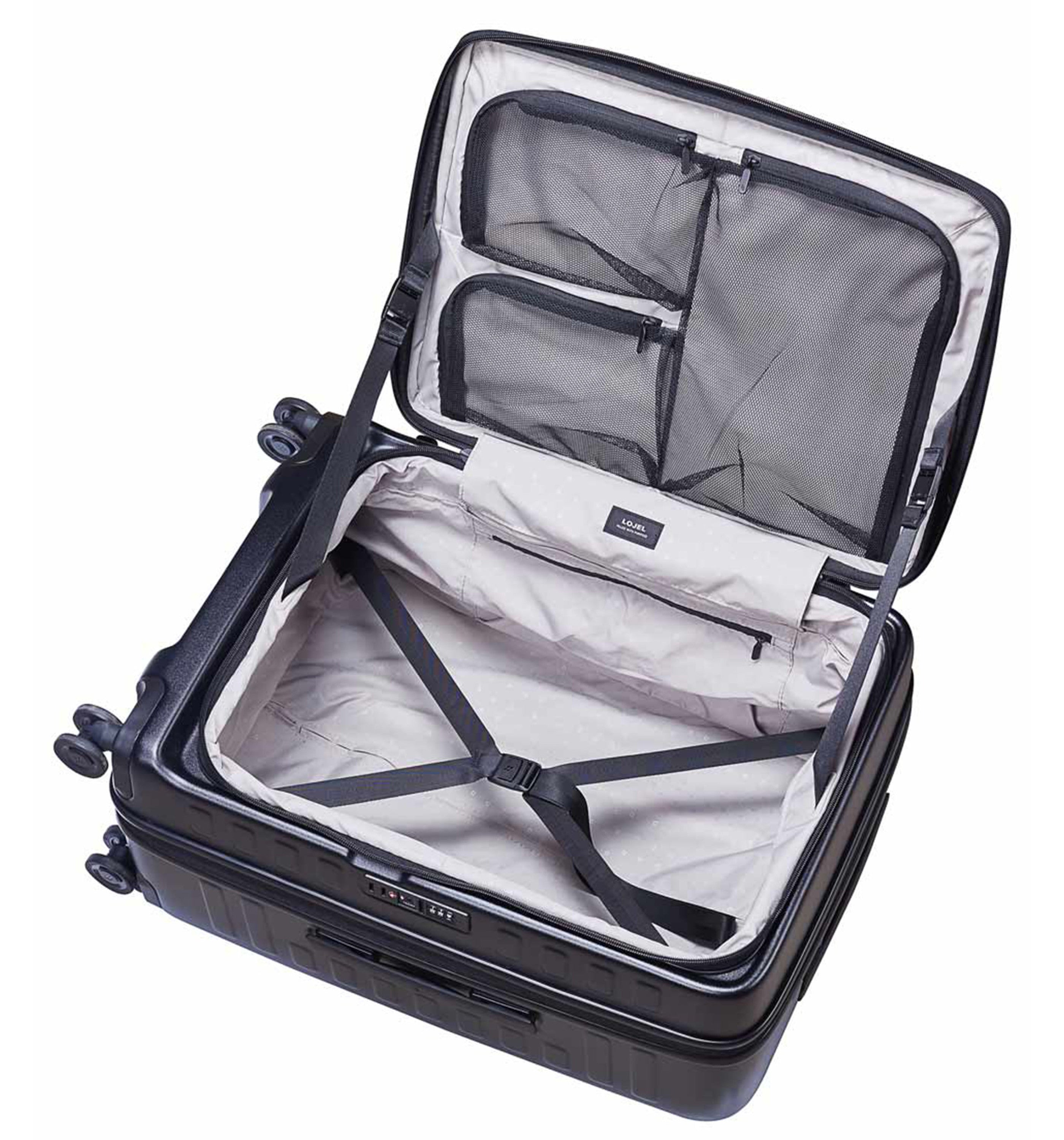LOJELCUBO CLASSIC 26 in. Luggage Black (M)