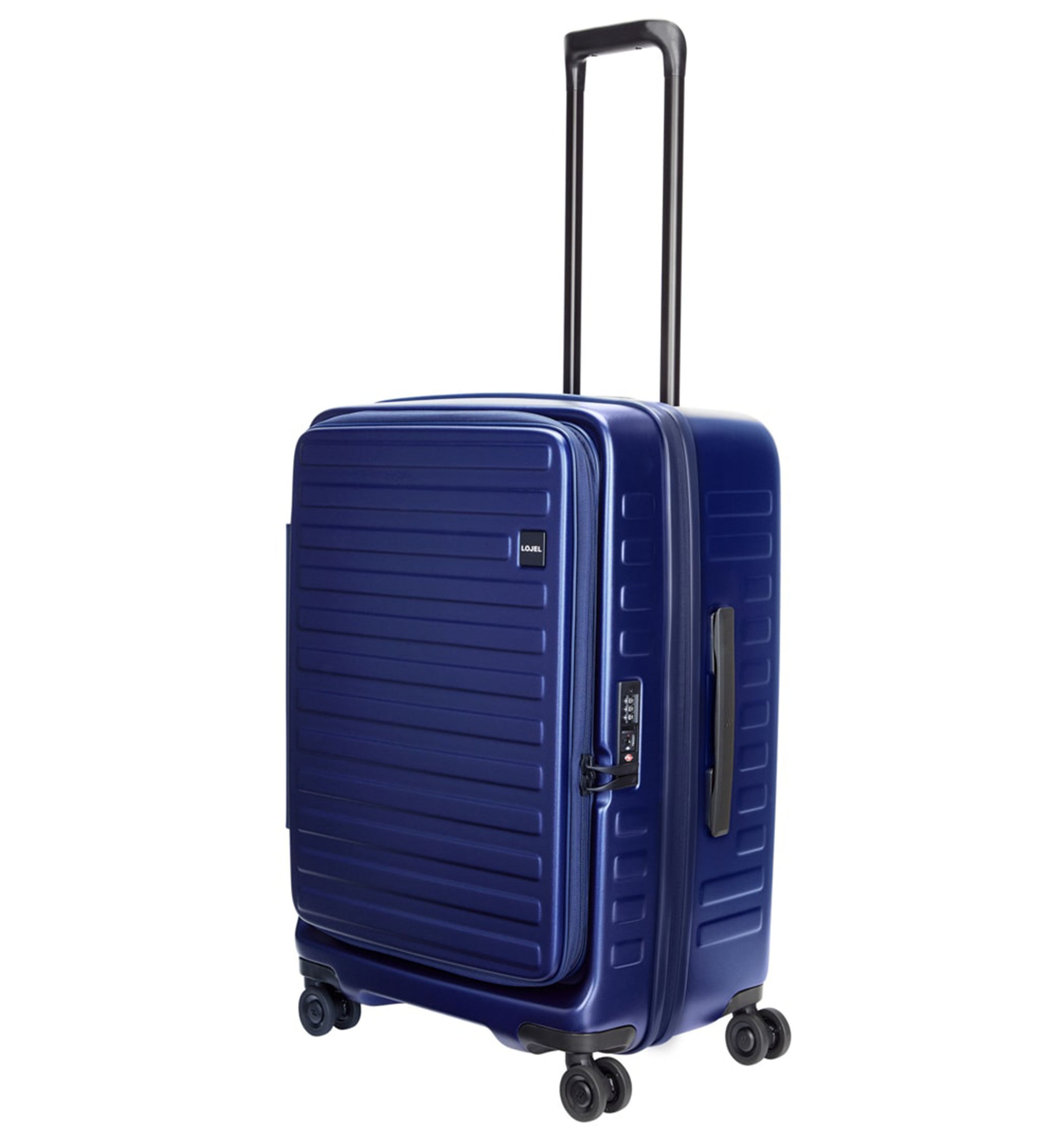 LOJELCUBO CLASSIC 26 in. Luggage Navy Blue (M)
