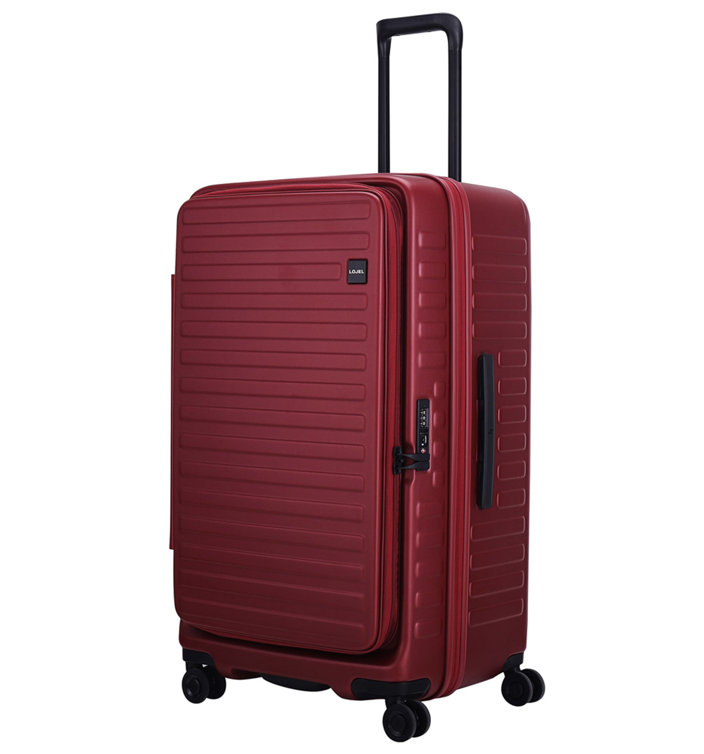 LOJELCUBO CLASSIC Fit 29.5 in. Luggage Burgundy