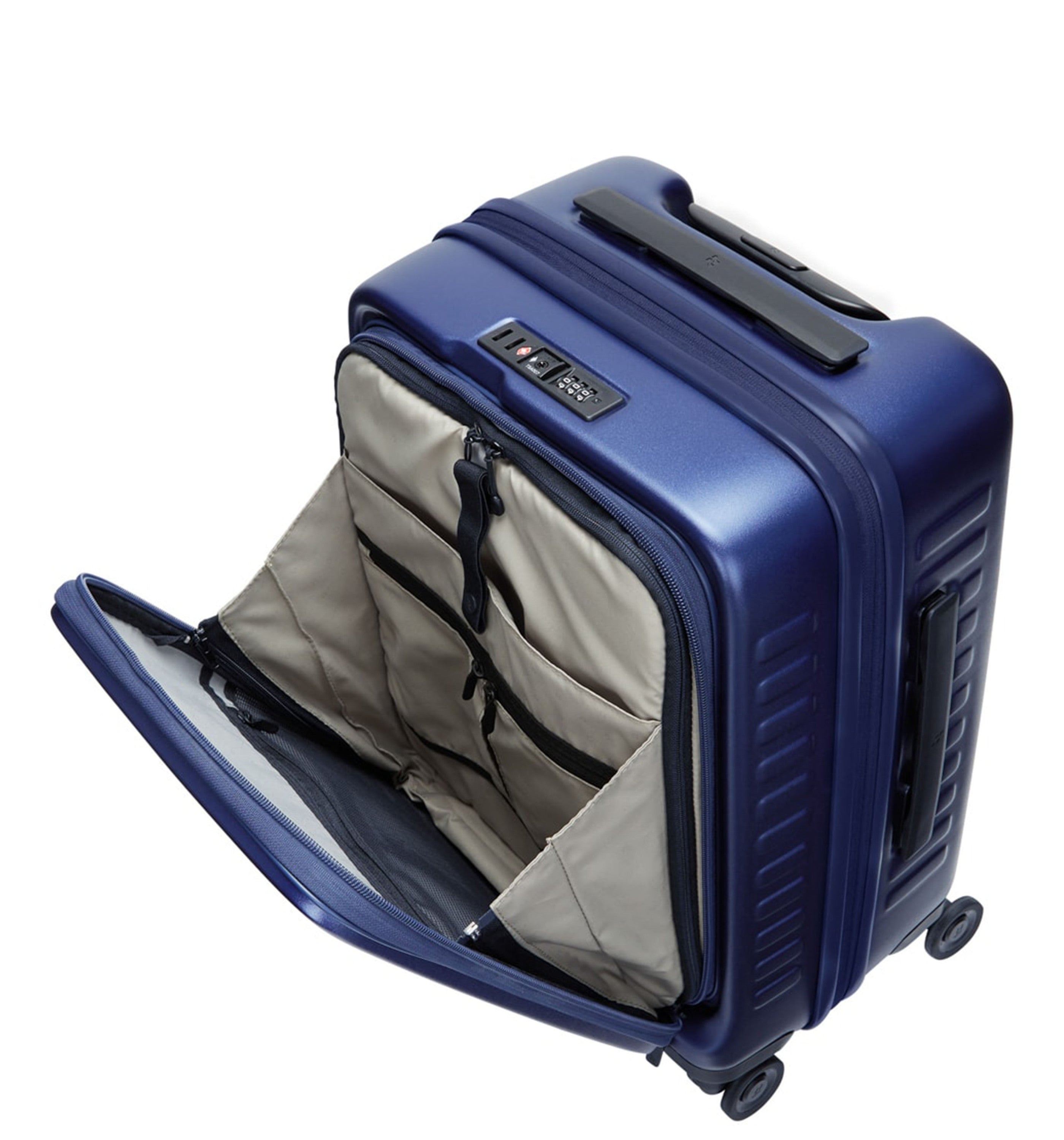 LOJELCUBO CLASSIC 21 in. Luggage Navy Blue (S)