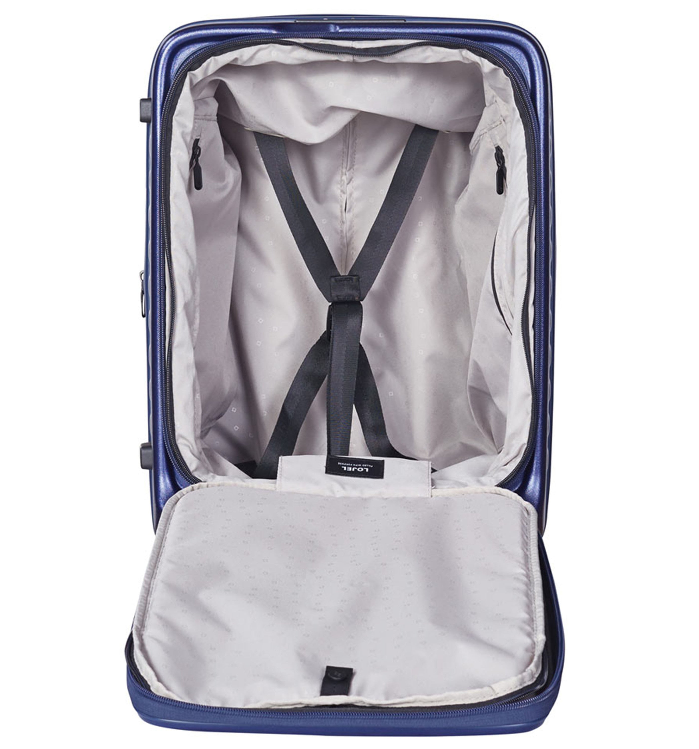 LOJELCUBO CLASSIC 21 in. Luggage Navy Blue (S)