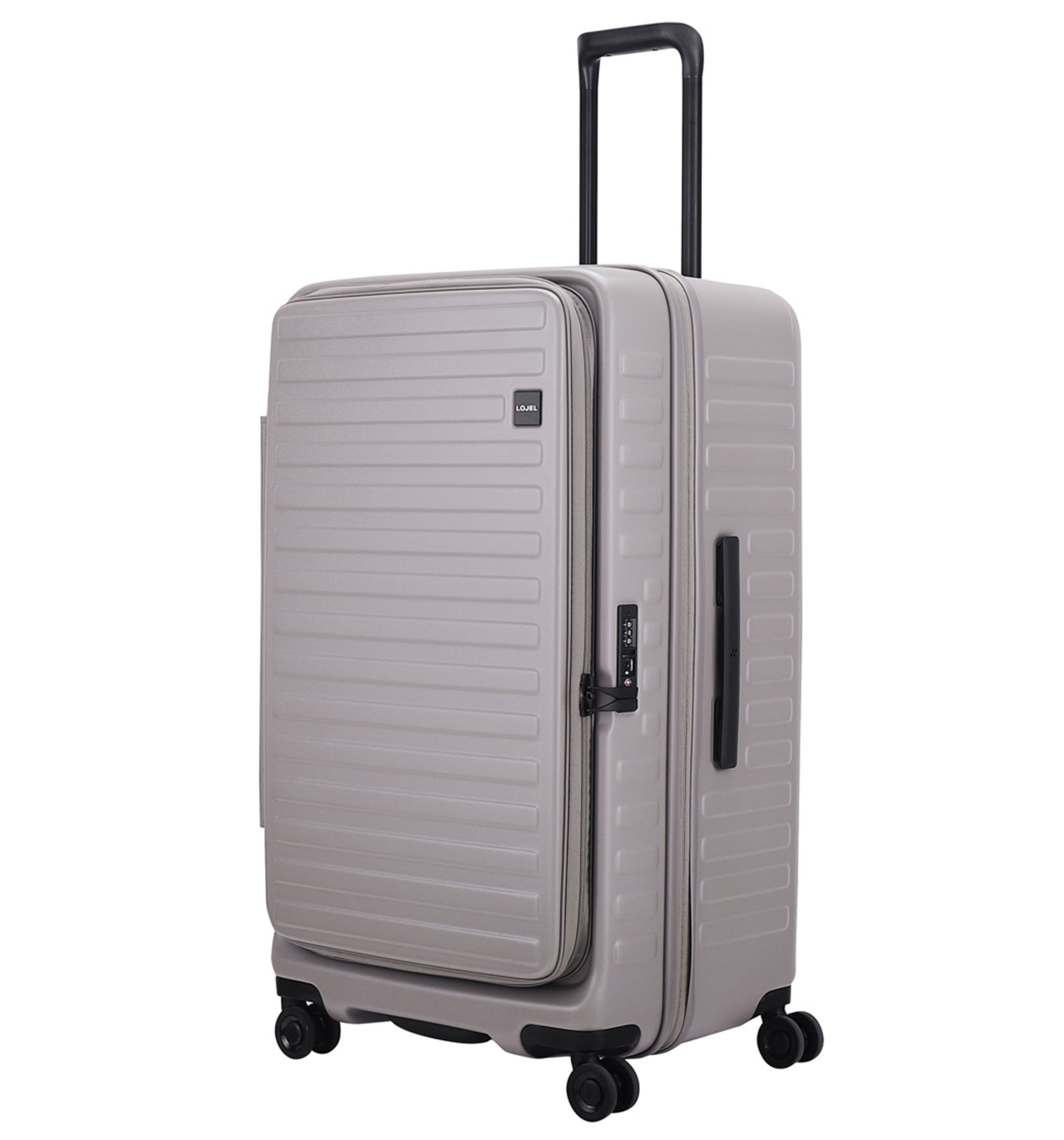 LOJELCUBO CLASSIC Fit 29.5 in. Luggage Warm Gray