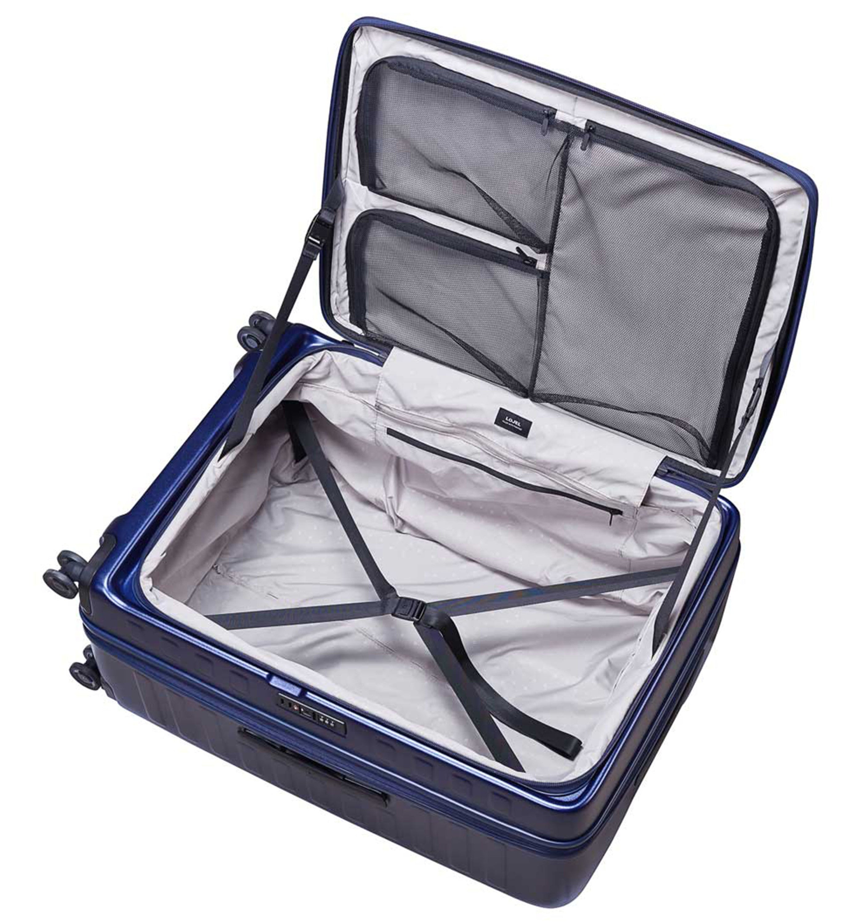 LOJELCUBO CLASSIC 30 in. Luggage Navy Blue (L)