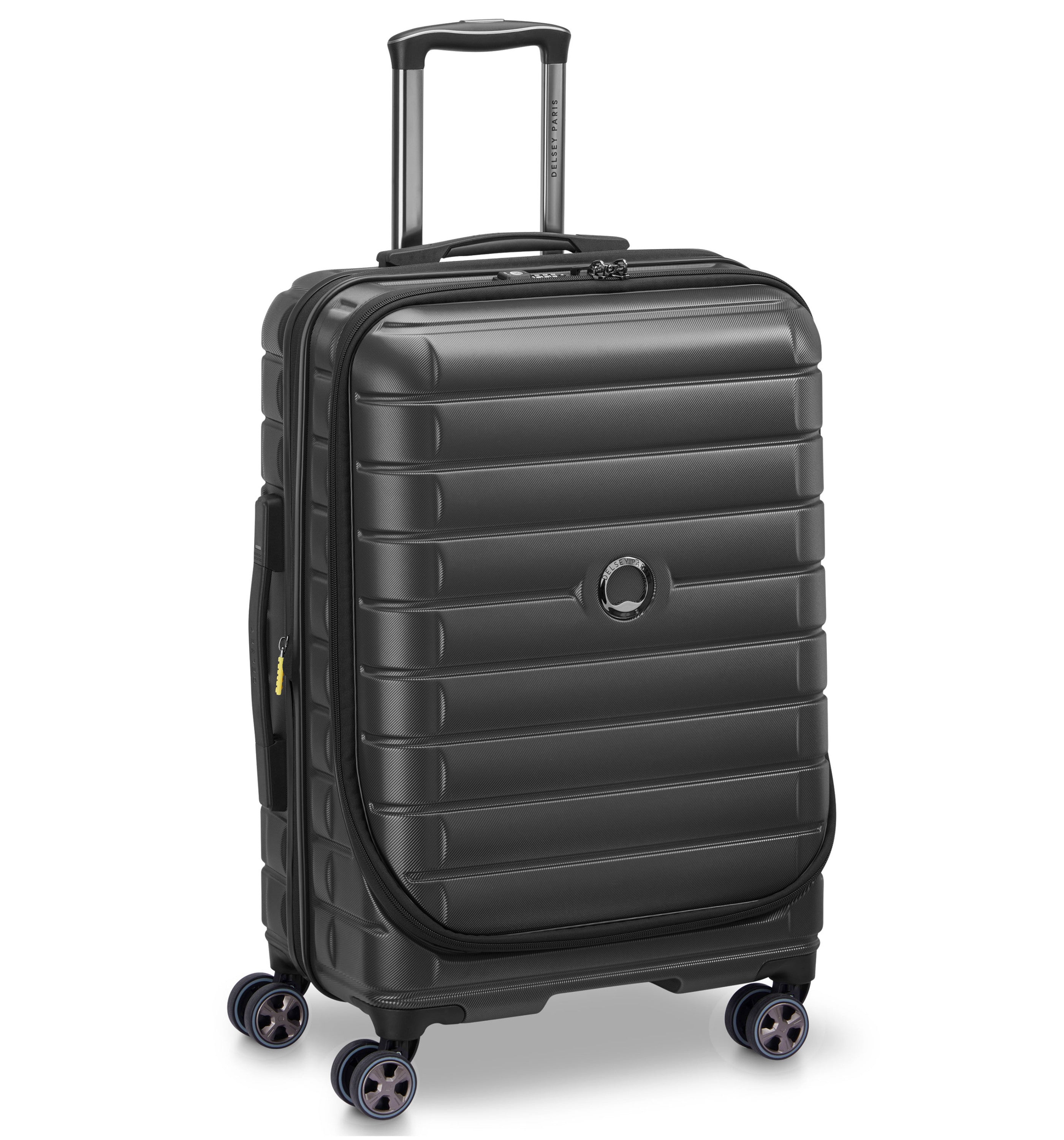 DELSEY PARISShadow 5.0 Front Opening Black 66cm (Medium) Luggage