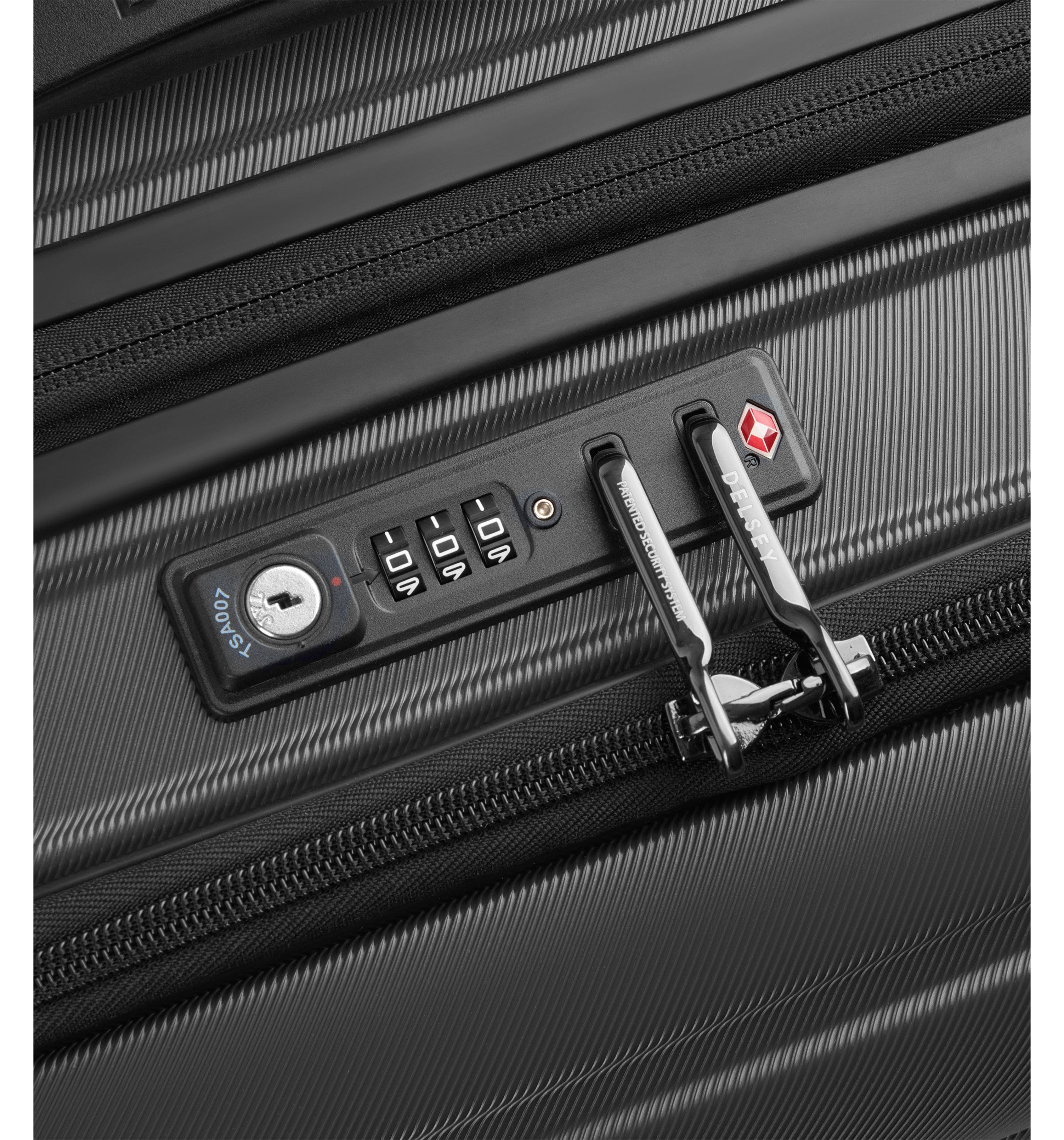 DELSEY PARISShadow 5.0 Front Opening Black 66cm (Medium) Luggage