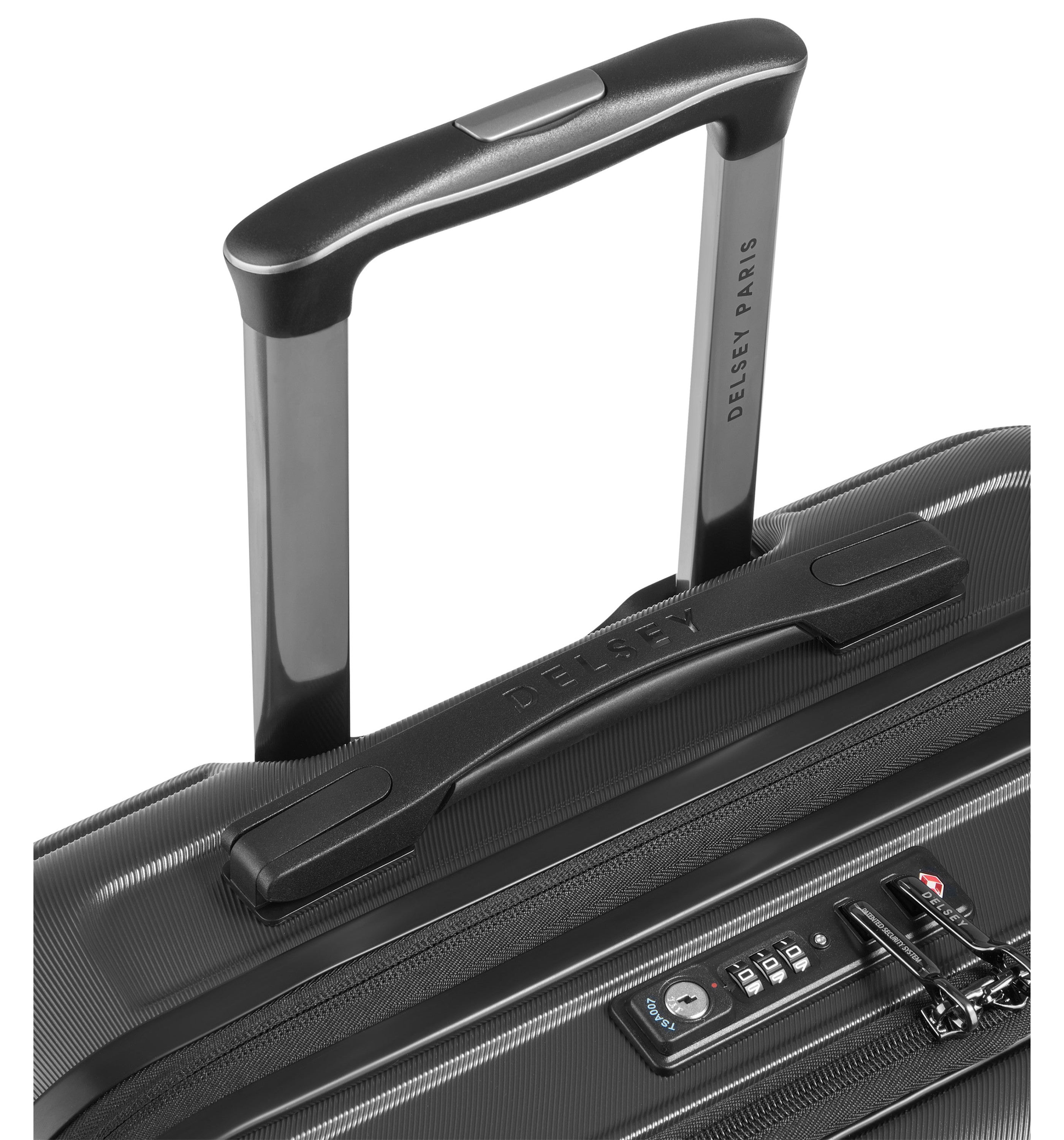 DELSEY PARISShadow 5.0 Front Opening Black 66cm (Medium) Luggage