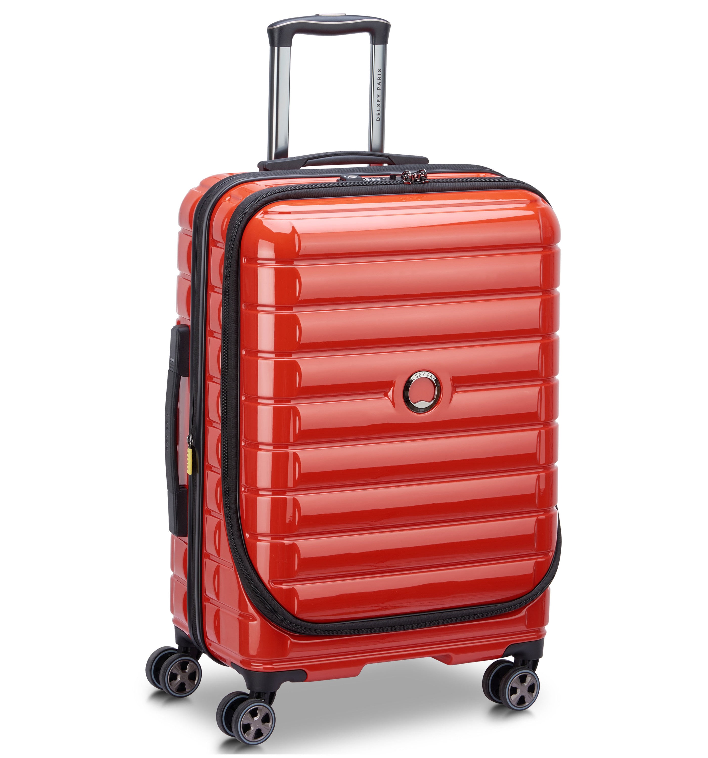 DELSEY PARISShadow 5.0 Front Opening Red 66cm (Medium) Luggage