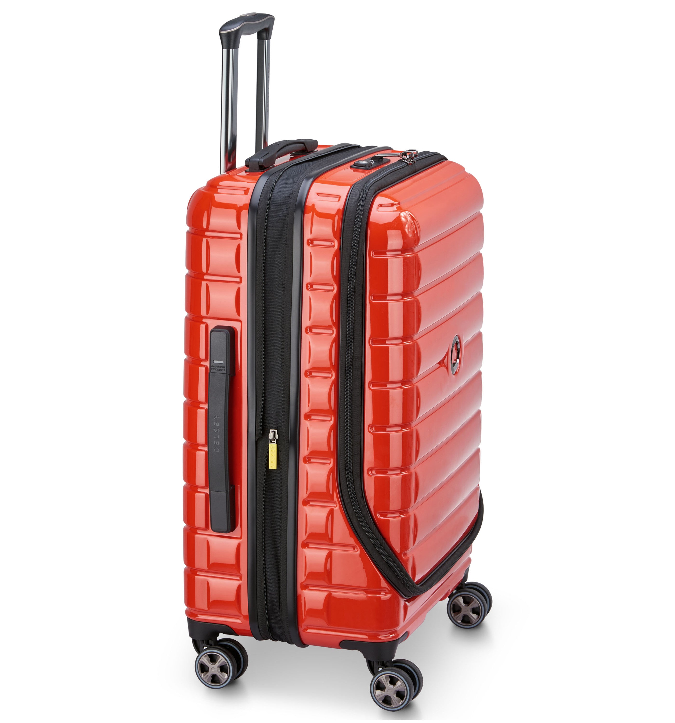 DELSEY PARISShadow 5.0 Front Opening Red 66cm (Medium) Luggage