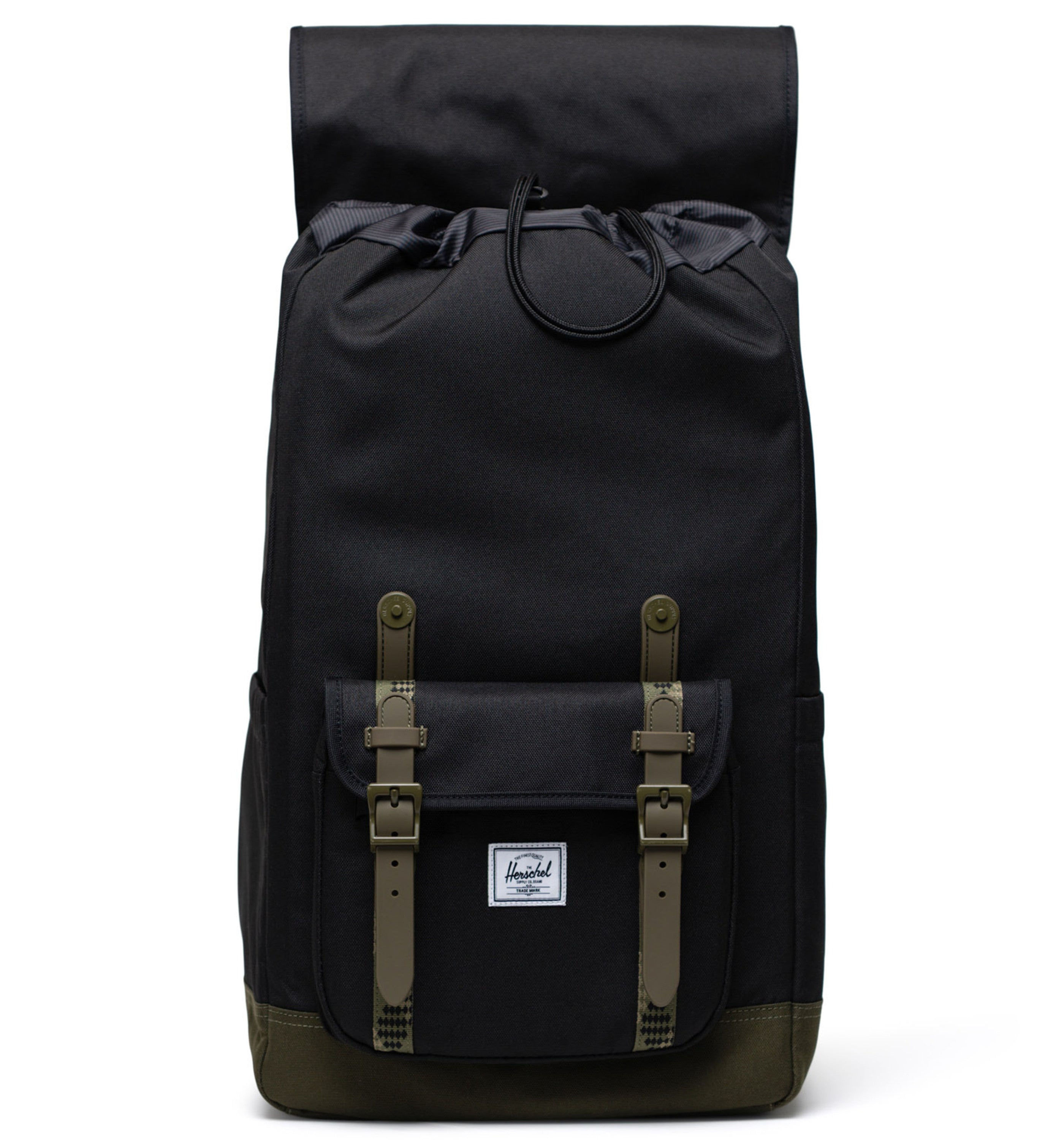 HERSCHELHerschel Little America Black/Ivy Green Backpack