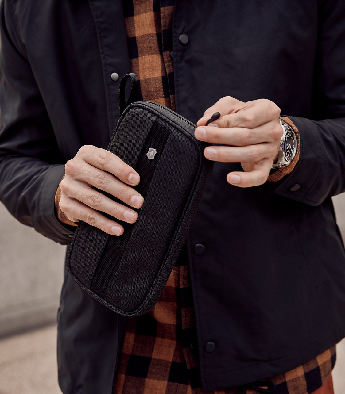 VICTORINOXTravel Organizer with RFID Black