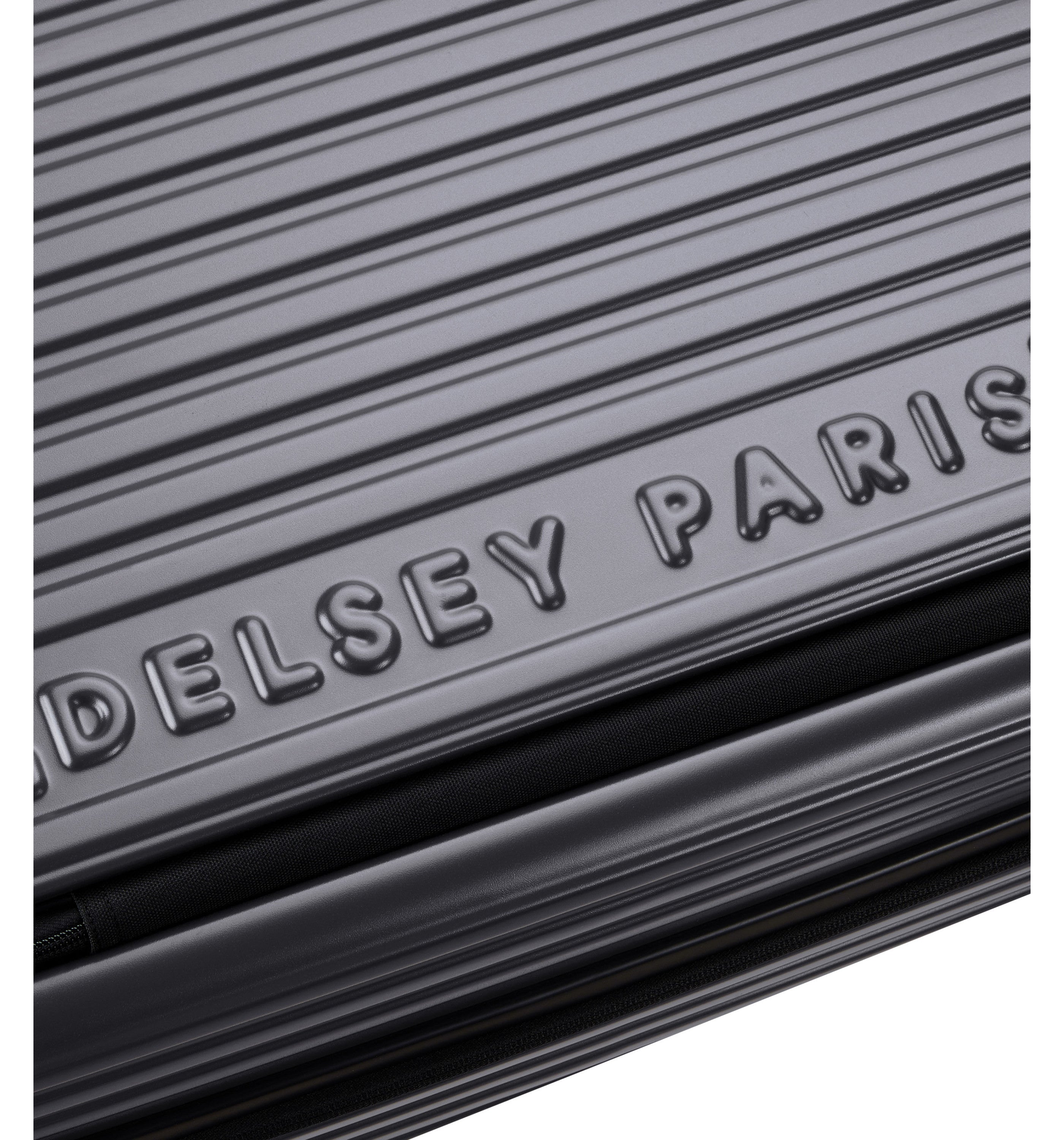 DELSEY PARISSecuritime Zip Front Opening Anthracite 65cm (Medium) Luggage