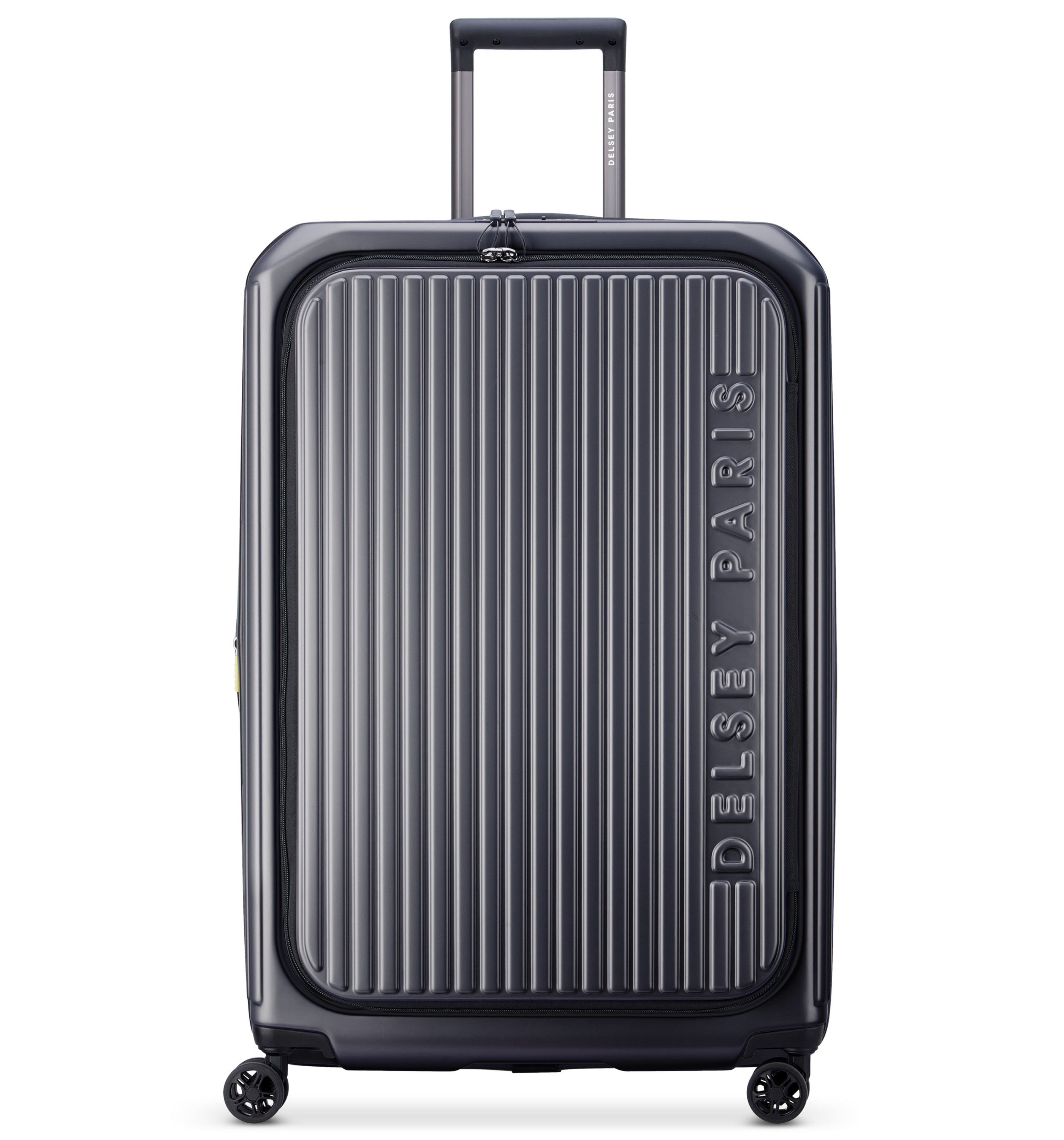 DELSEY PARISSecuritime Zip Front Opening Anthracite 77cm (Large) Luggage