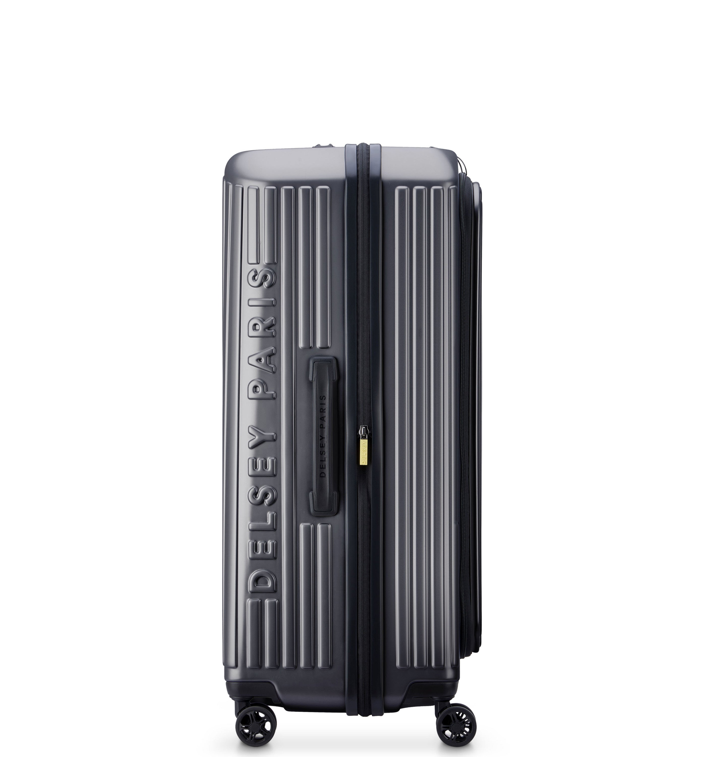 DELSEY PARISSecuritime Zip Front Opening Anthracite 77cm (Large) Luggage