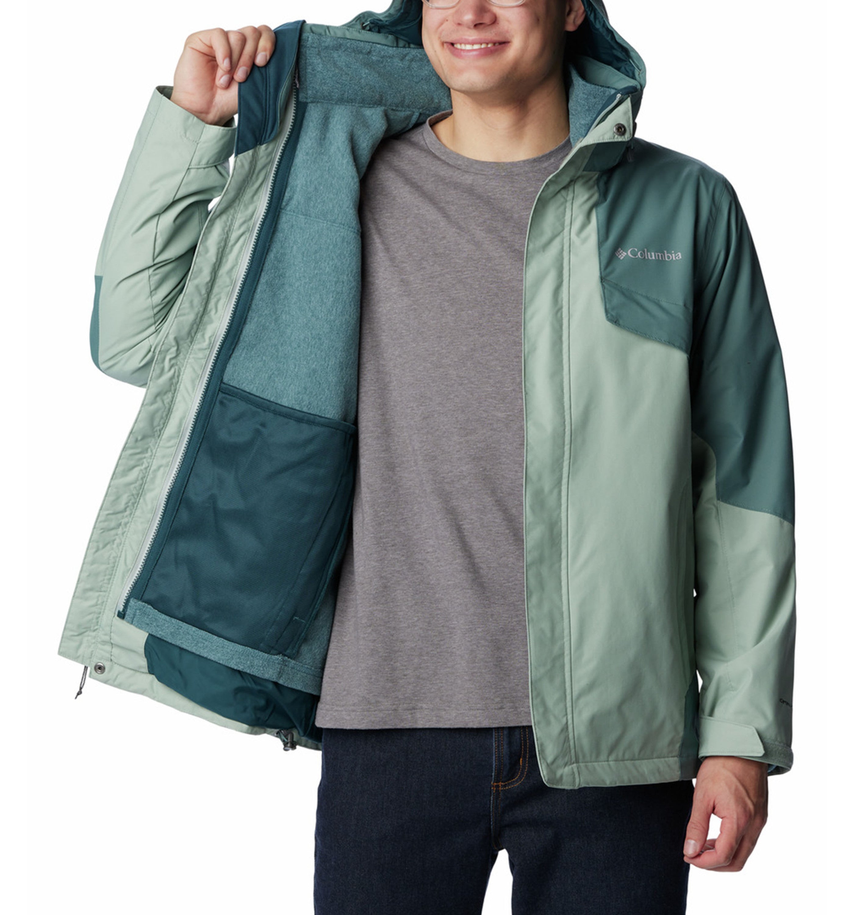 COLUMBIA SPORTSWEARMen's Bugaboo II Fleece Interchange Jacket