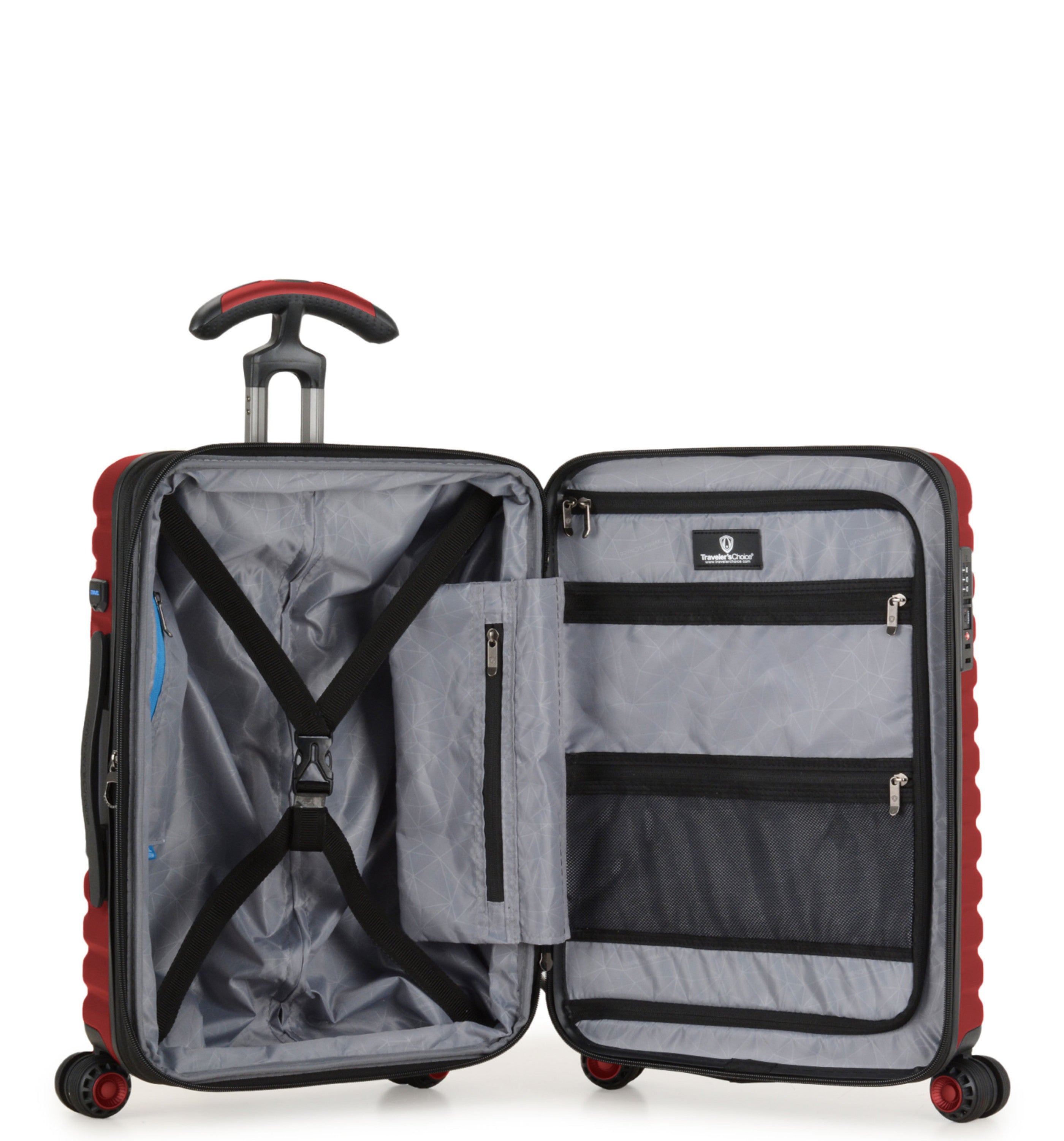 TRAVELERS CHOICETraveler's Choice Whitehorse Metallic Khaki 22in (S) Luggage