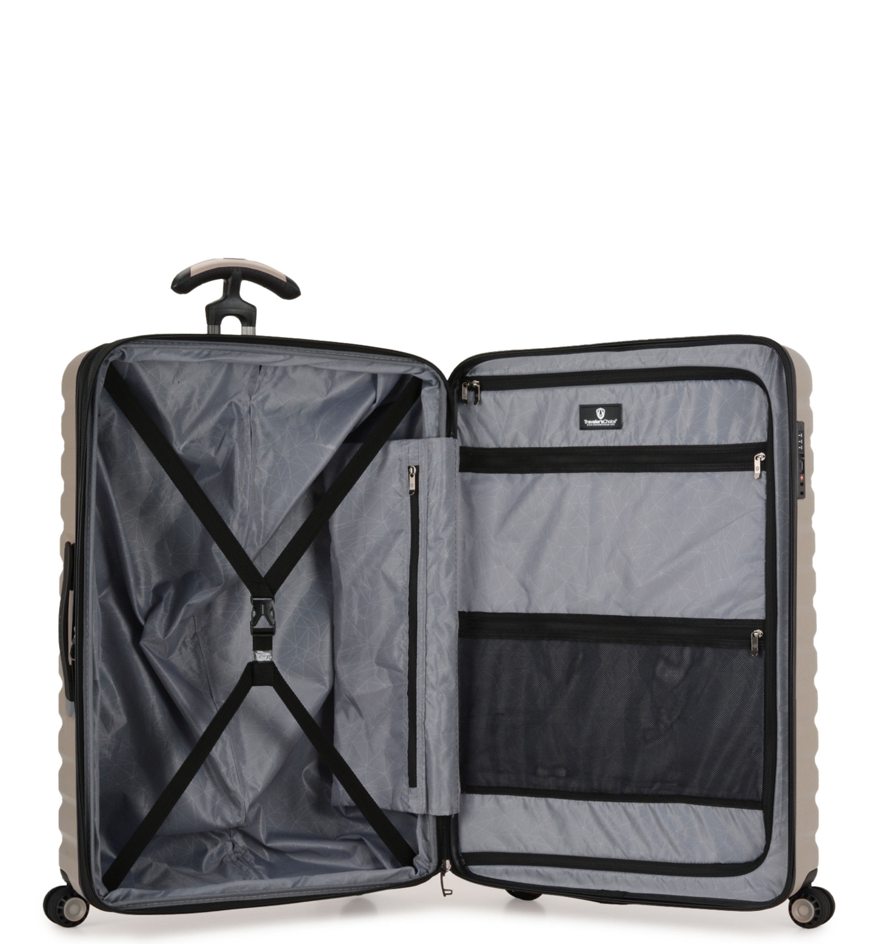 TRAVELERS CHOICETraveler's Choice Whitehorse Metallic Khaki 30in (L) Luggage