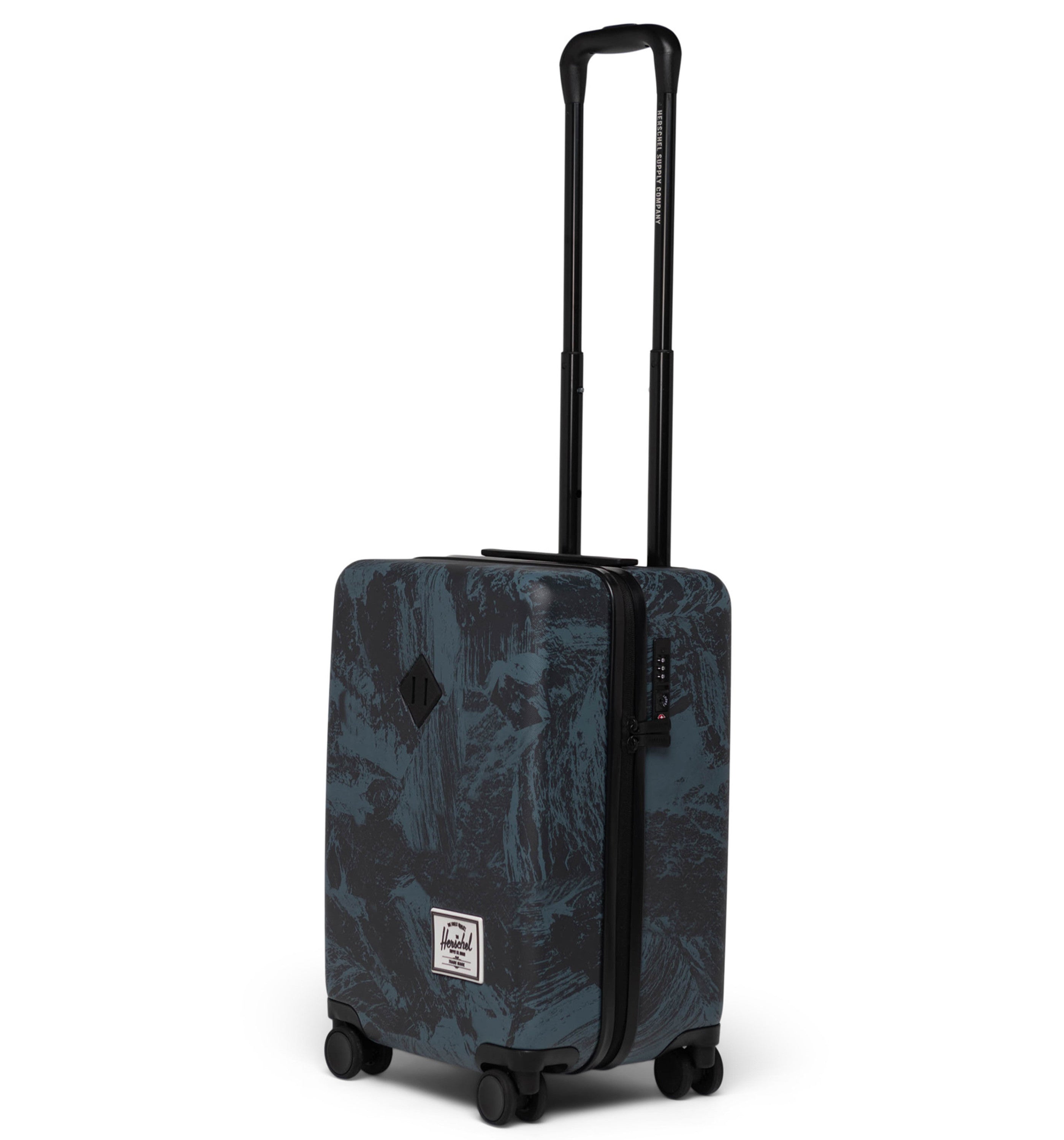 HERSCHELHerschel Heritage Hardshell Carry On Luggage Steel Blue Shale Rock Luggage