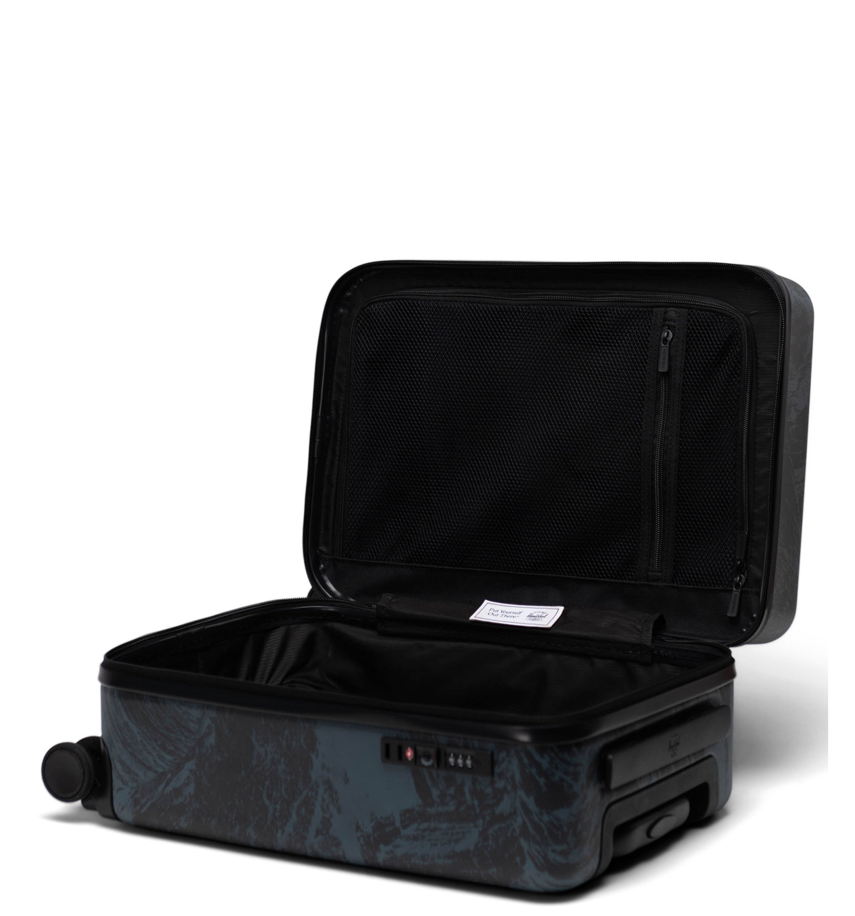 HERSCHELHerschel Heritage Hardshell Carry On Luggage Steel Blue Shale Rock Luggage