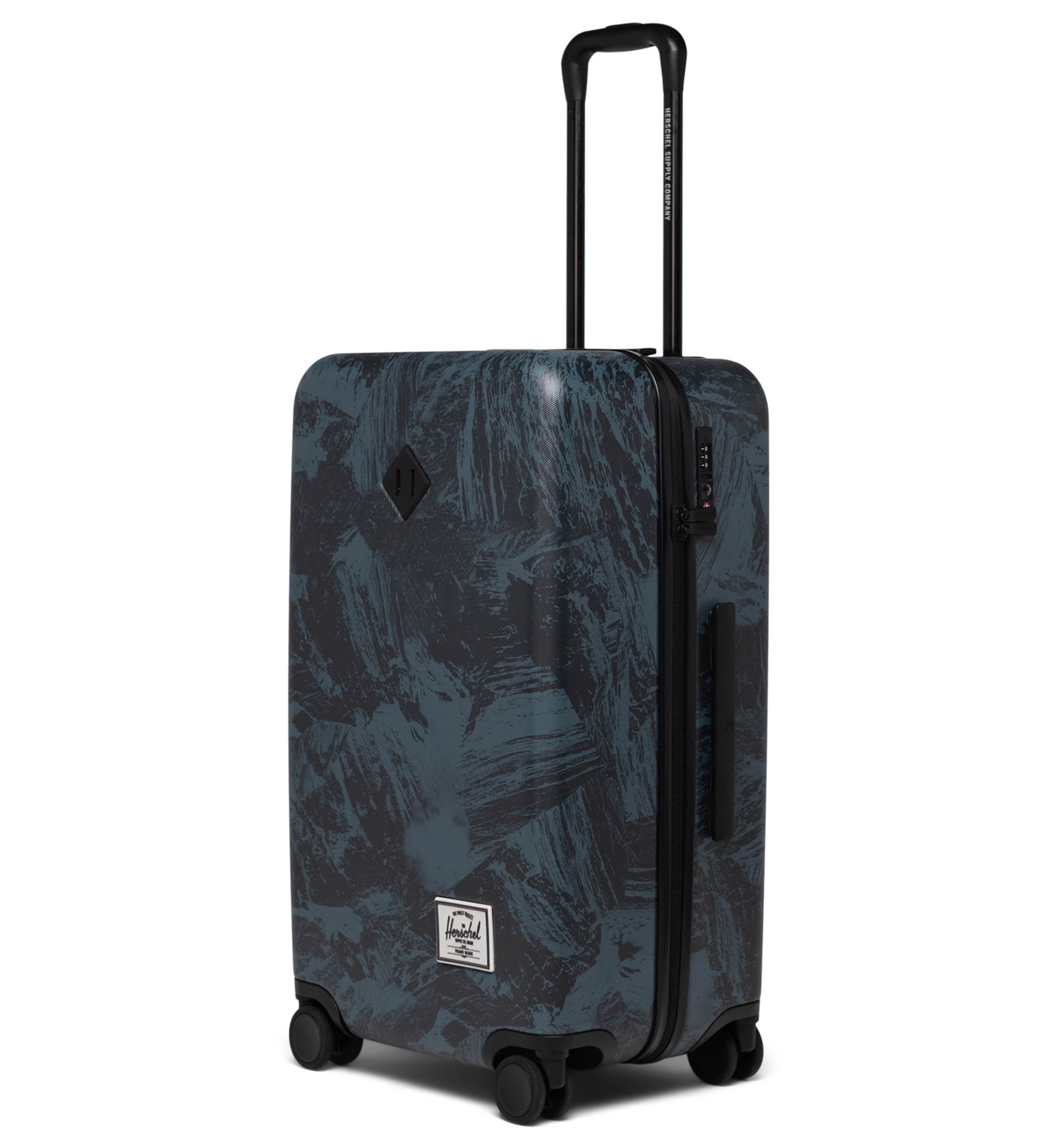 HERSCHELHerschel Heritage Hardshell Medium Luggage Steel Blue Shale Rock Luggage