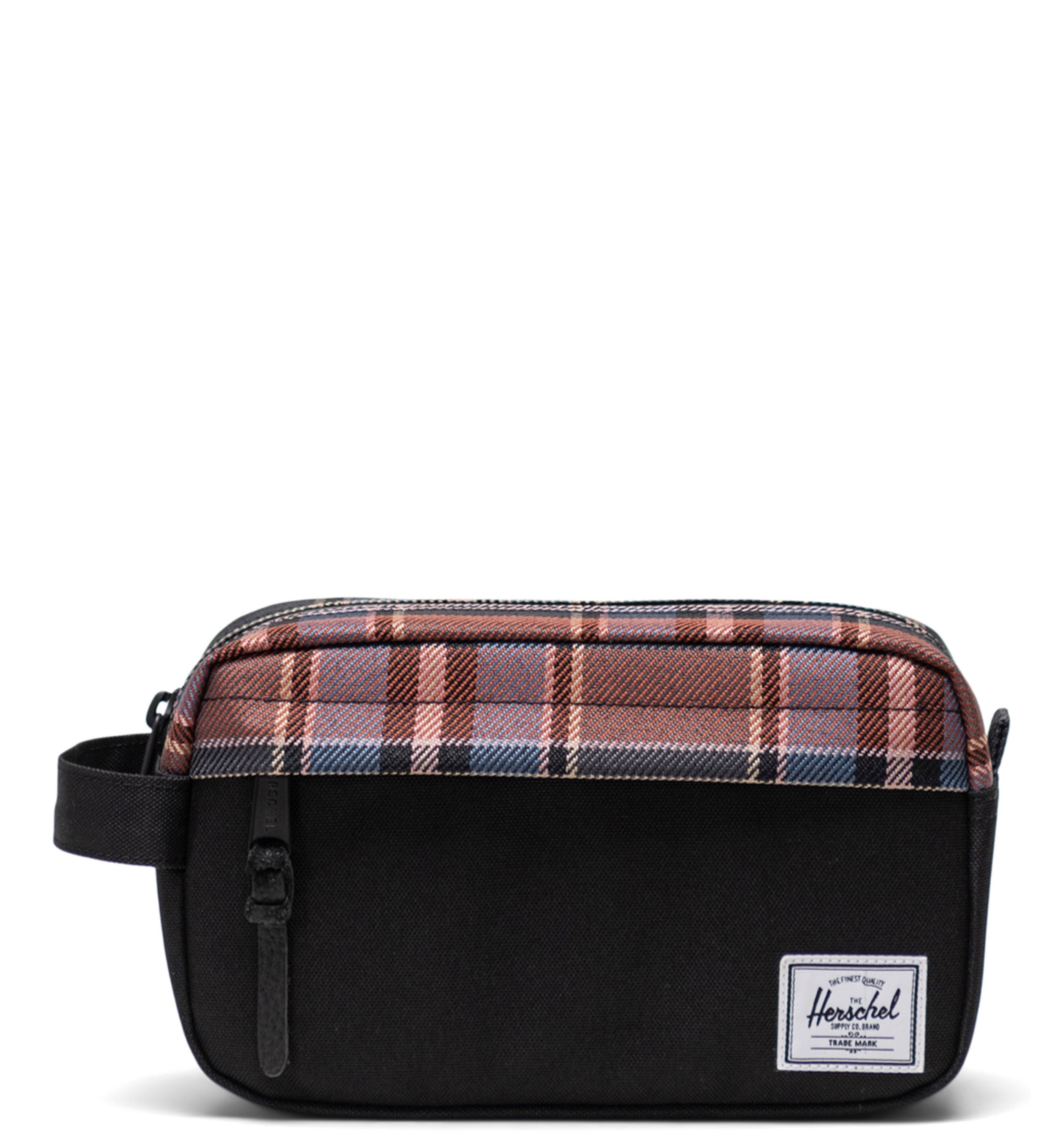 HERSCHELHerschel Chapter Small Black Winter Plaid Organizer