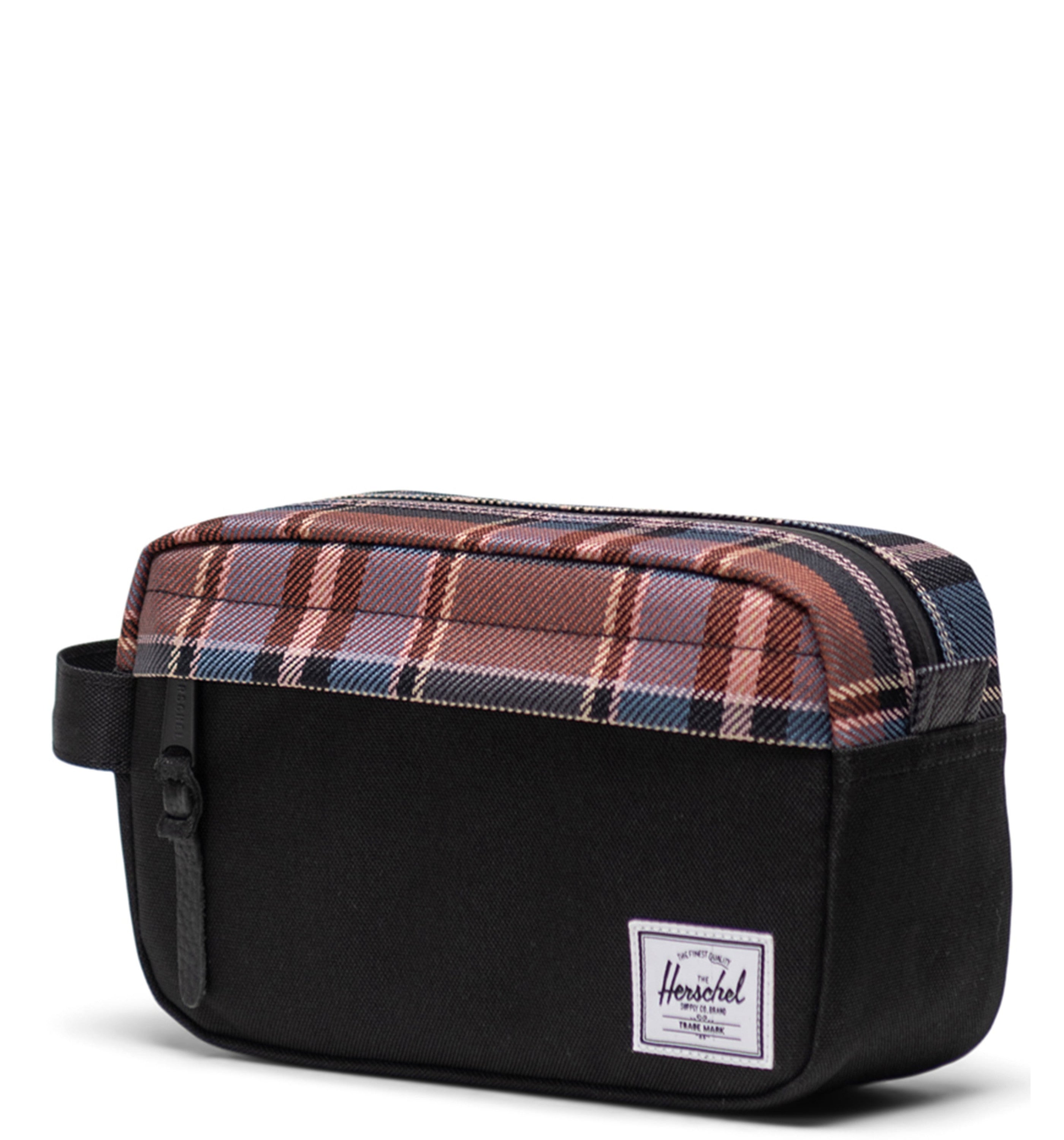HERSCHELHerschel Chapter Small Black Winter Plaid Organizer